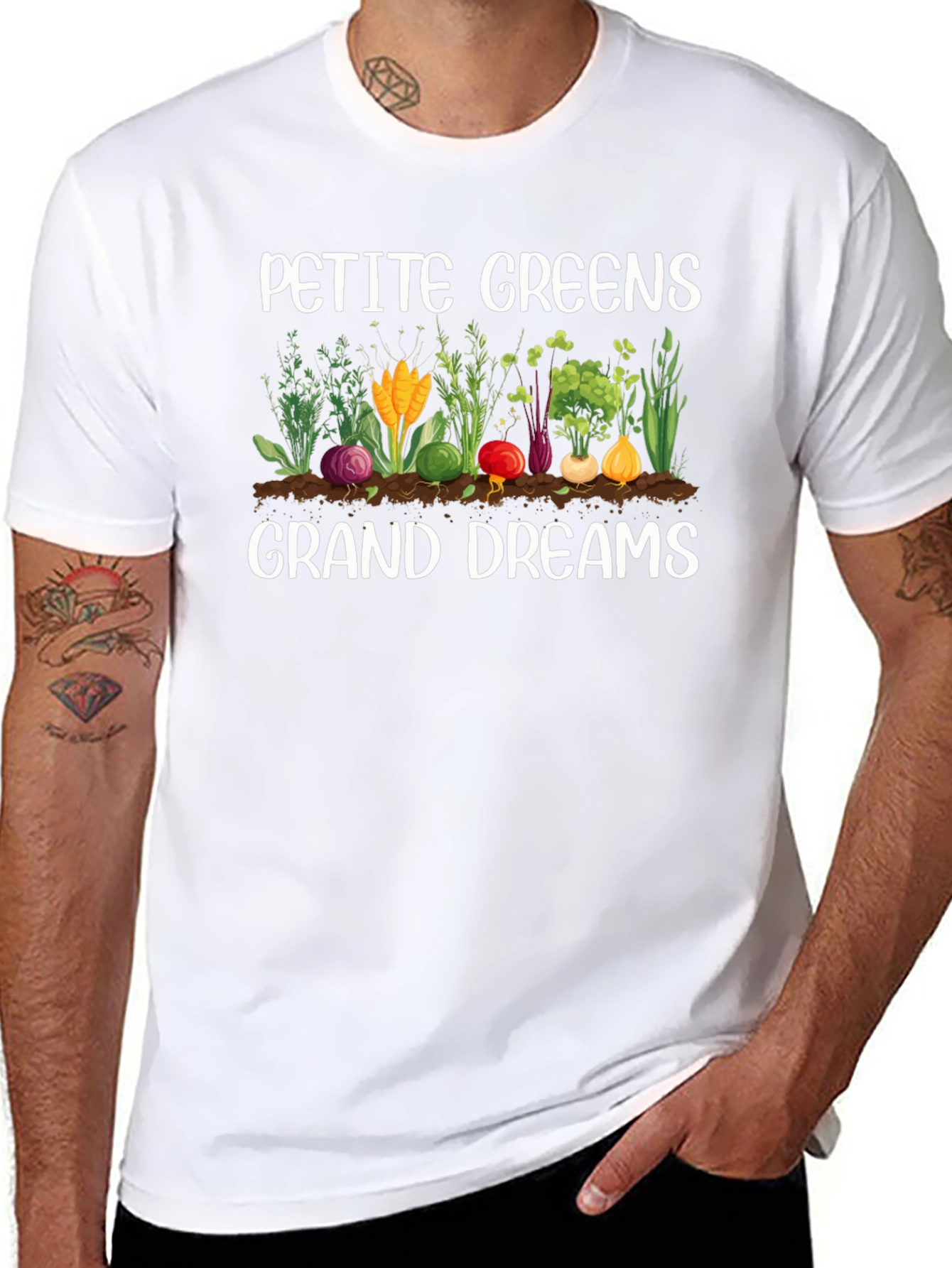 Petite Greens Grand Dreams Graphic Tee