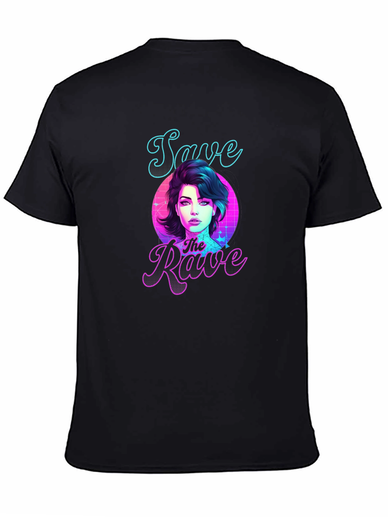Save the Rave Retro Graphic T-Shirt