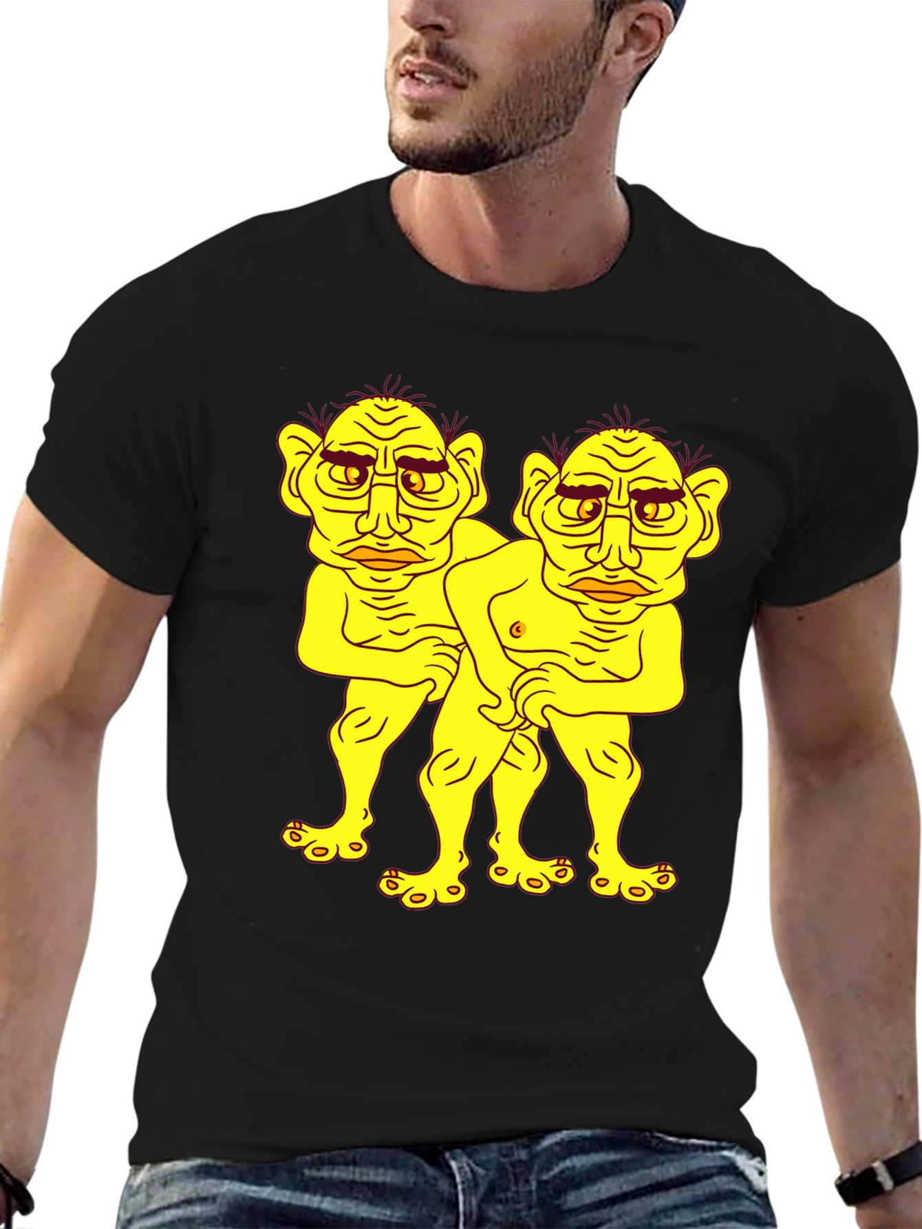 Cartoon Troll Graphic Tee