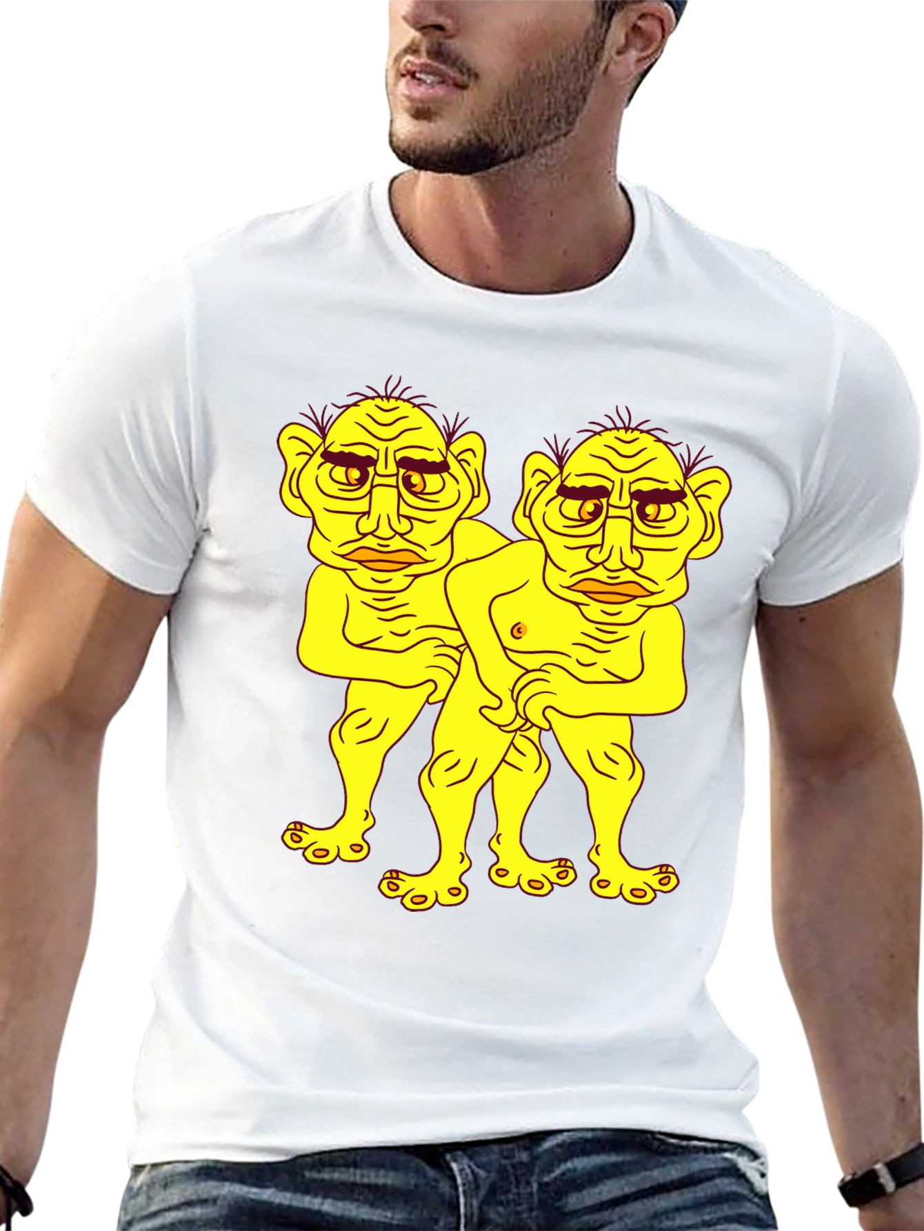 Cartoon Troll Graphic Tee