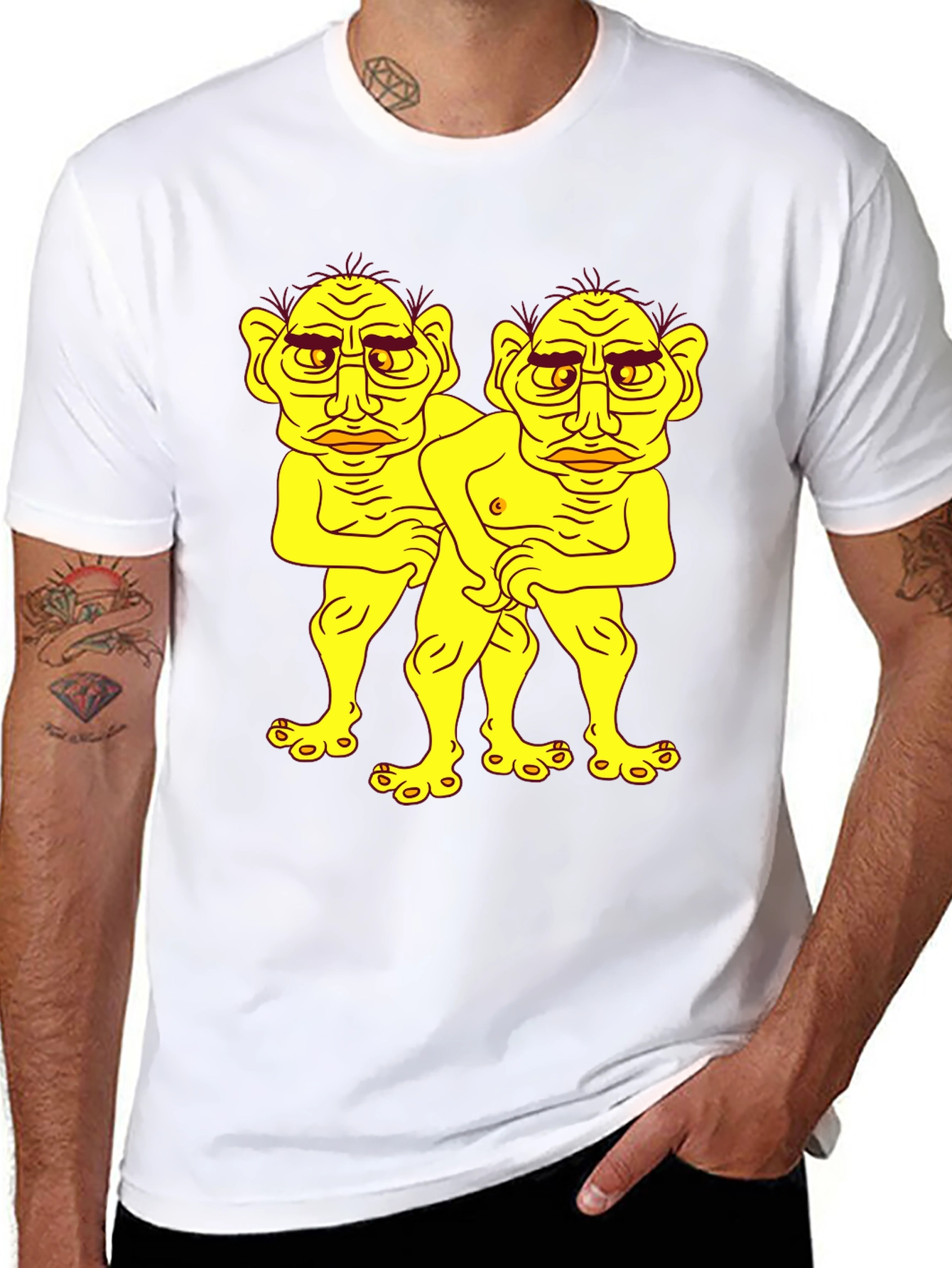 Cartoon Troll Graphic Tee