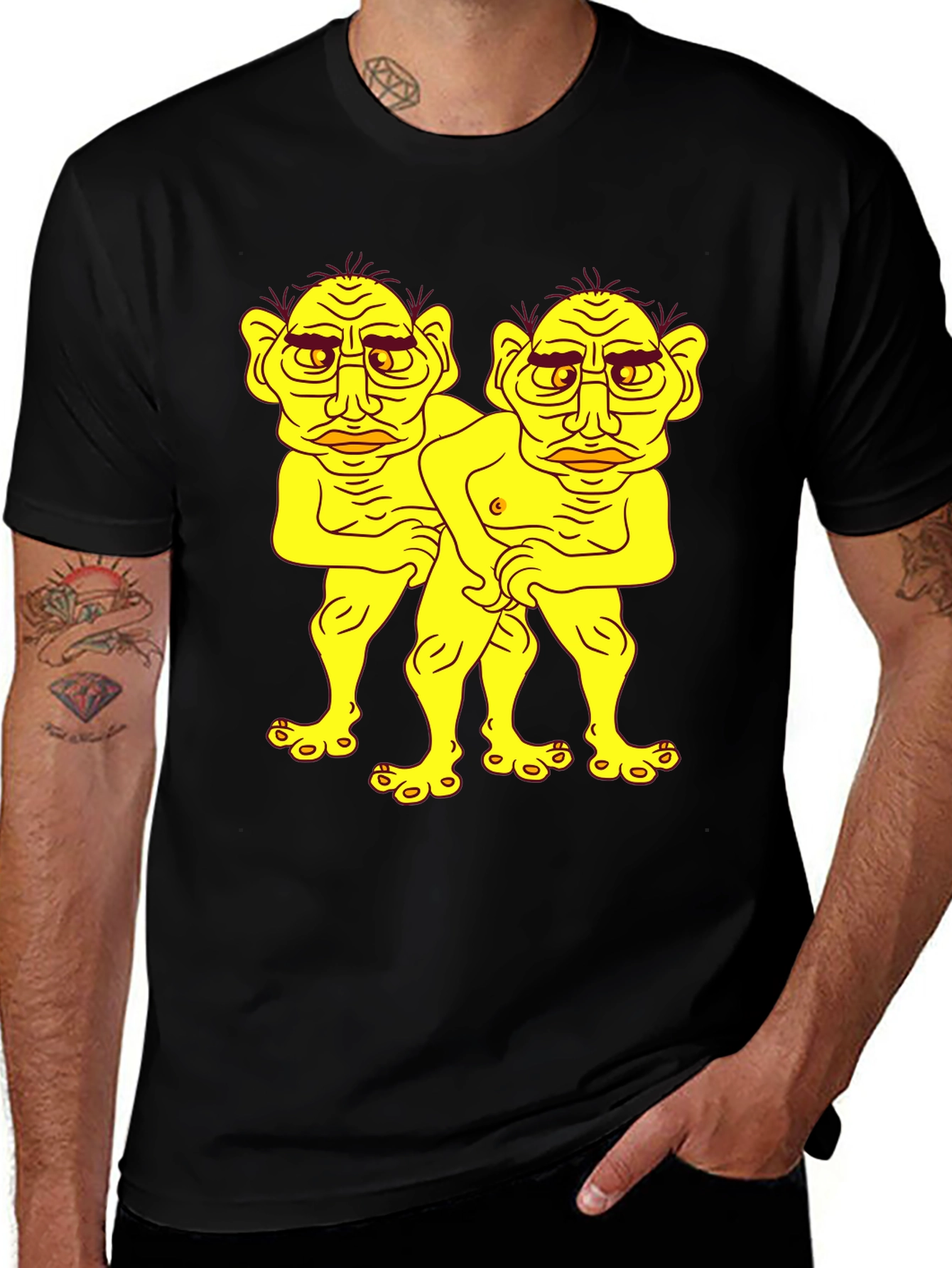 Cartoon Troll Graphic Tee