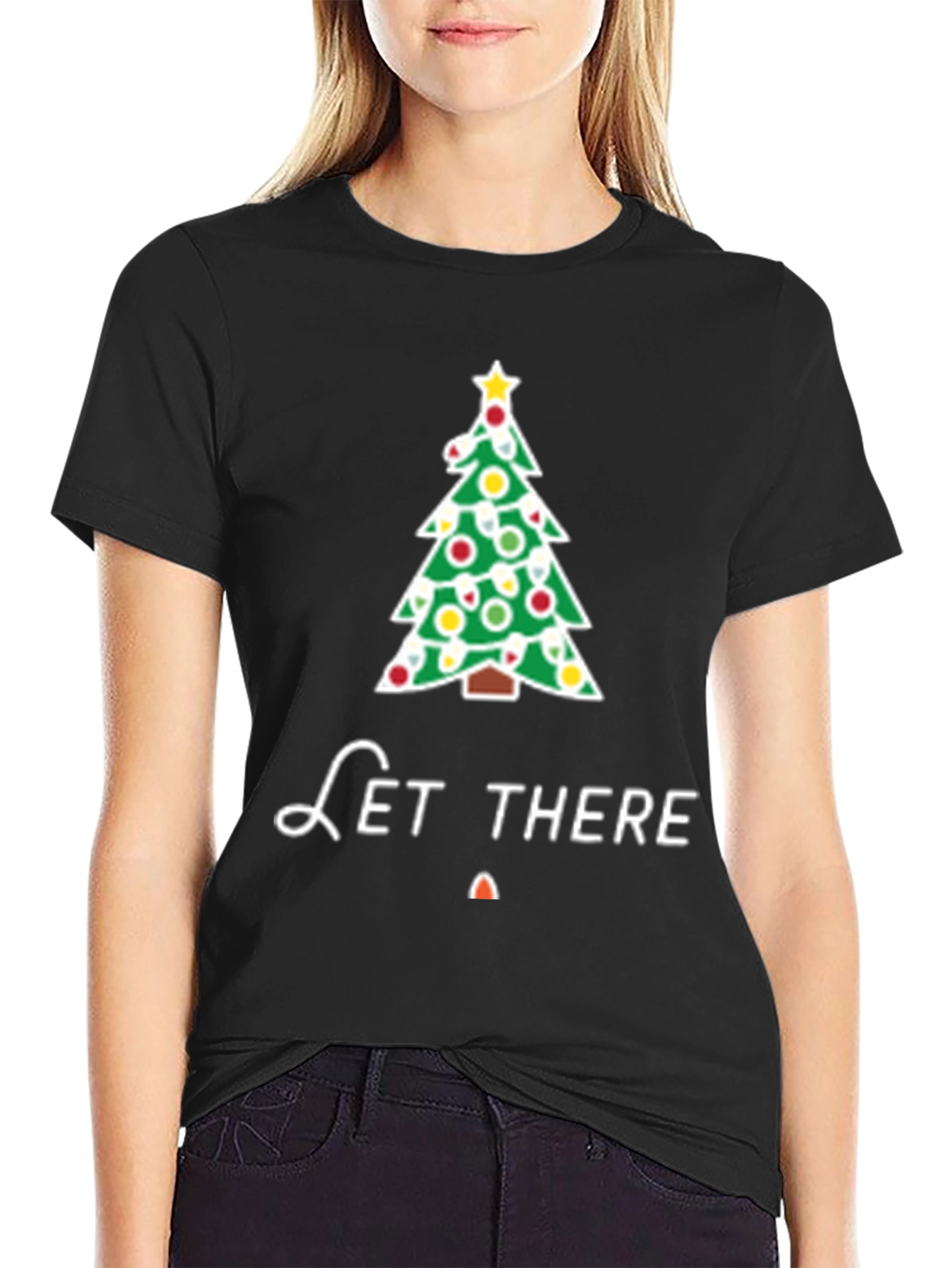 Let There Be Light Christmas T-Shirt