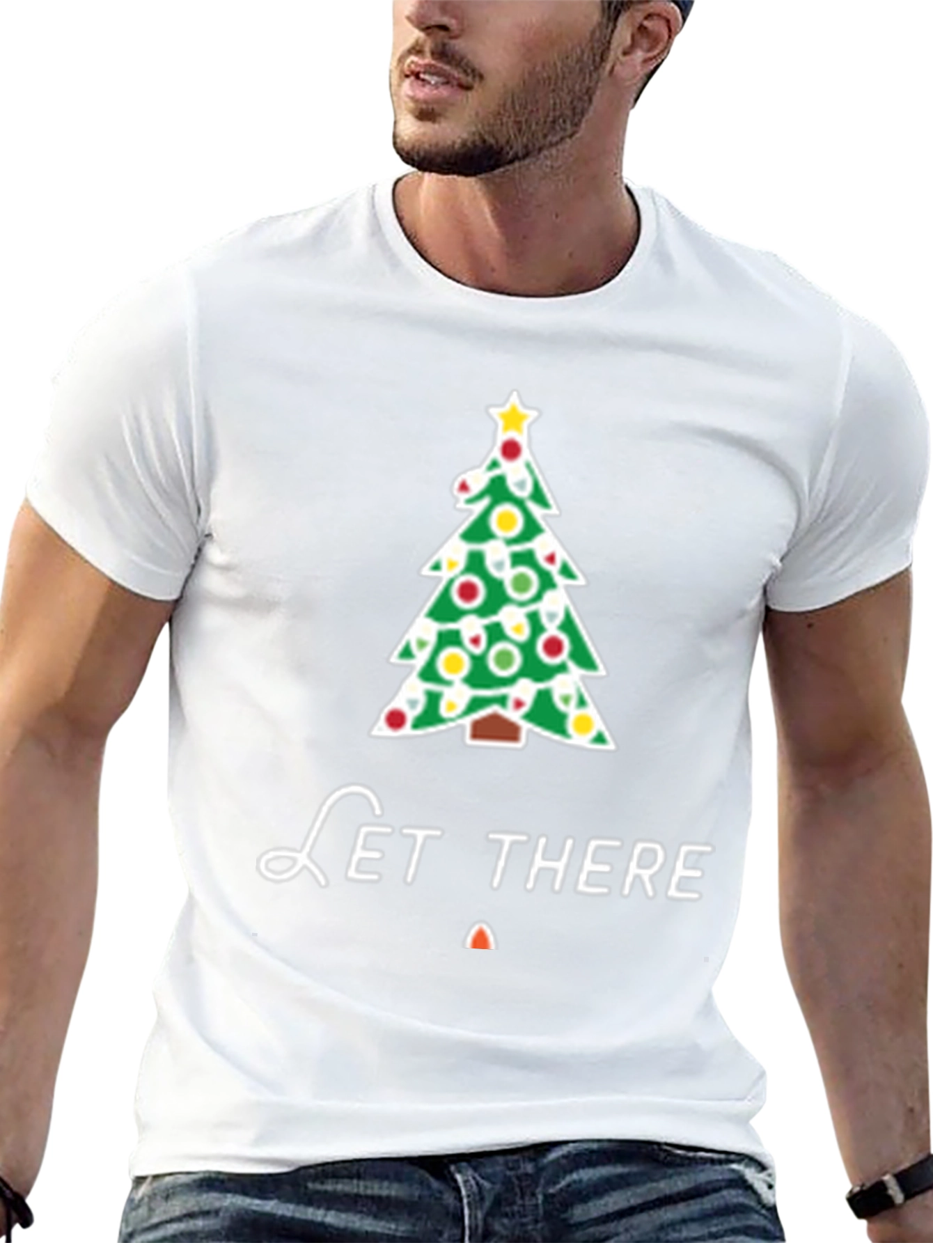 Let There Be Light Christmas T-Shirt