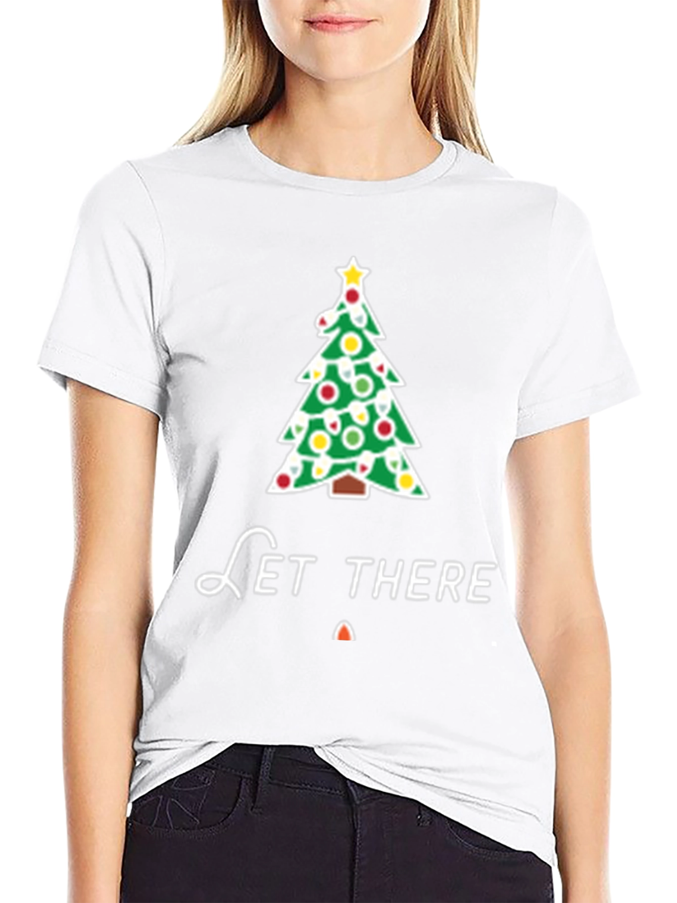 Let There Be Light Christmas T-Shirt