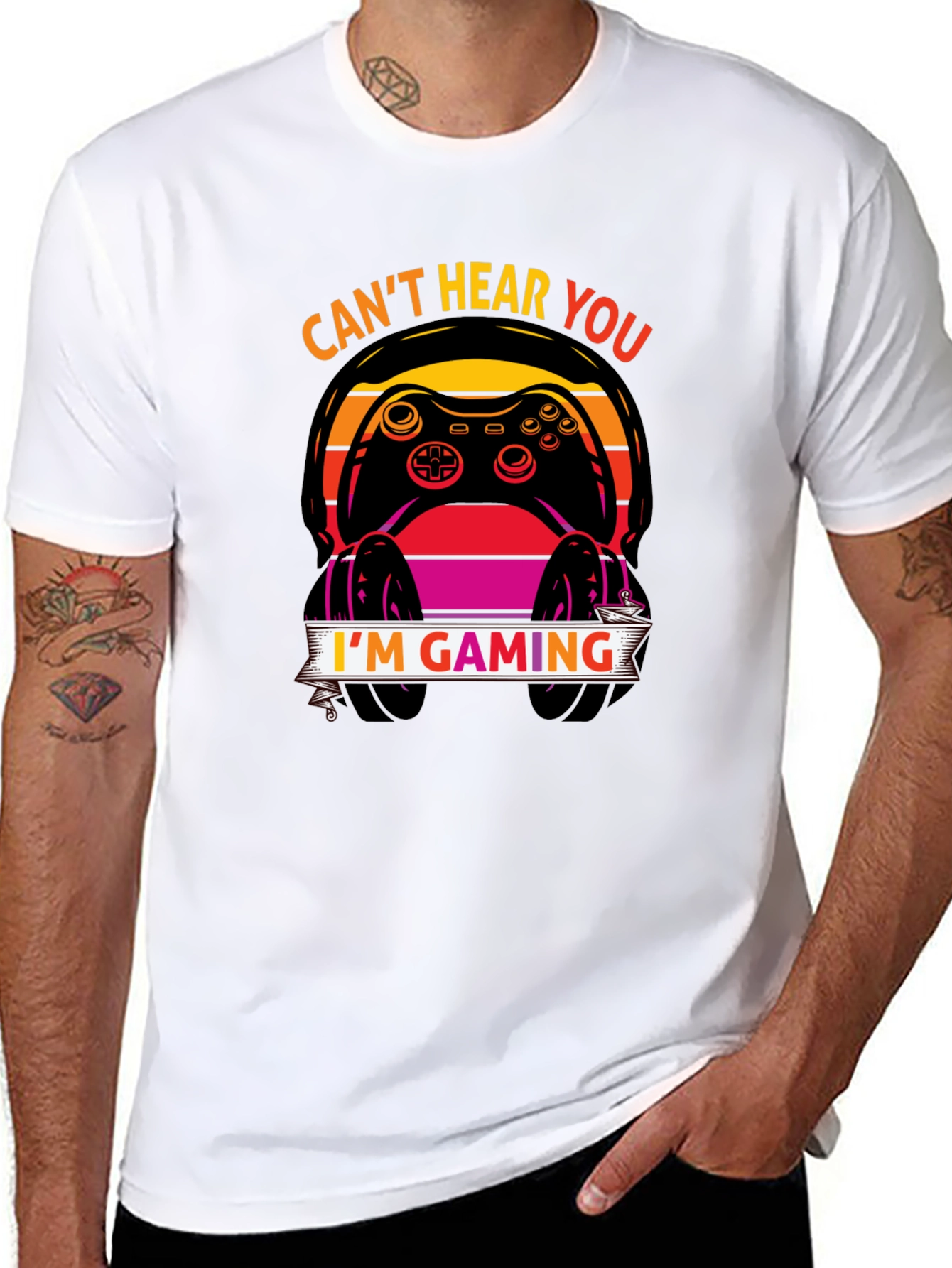 Cant Hear You Im Gaming T-Shirt