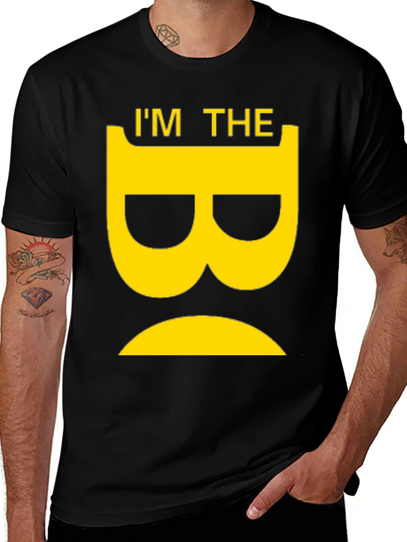 Im The B T-Shirt - Black Novelty Tee