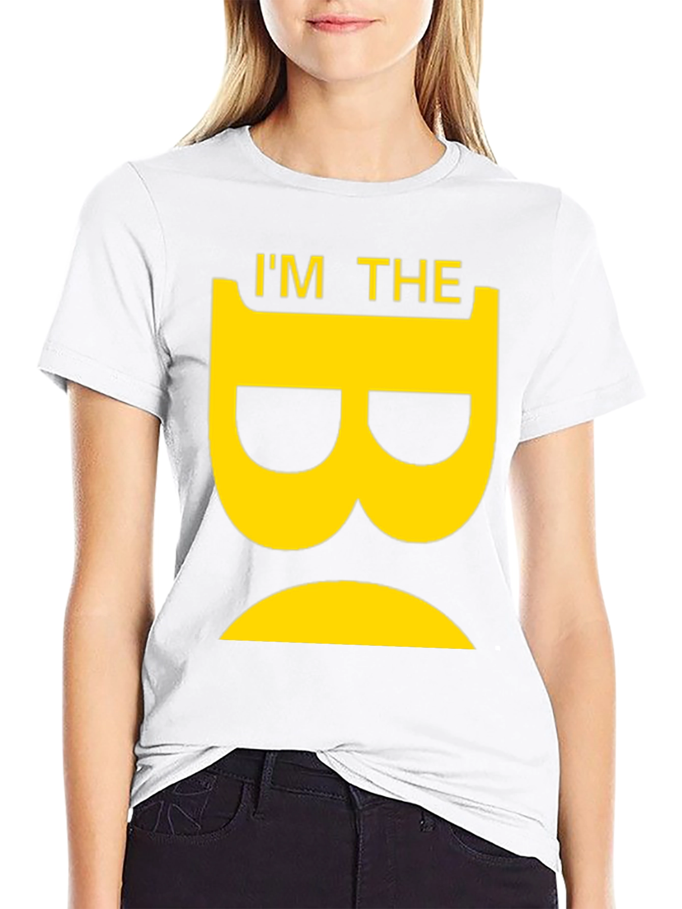 Im The B T-Shirt - Black Novelty Tee