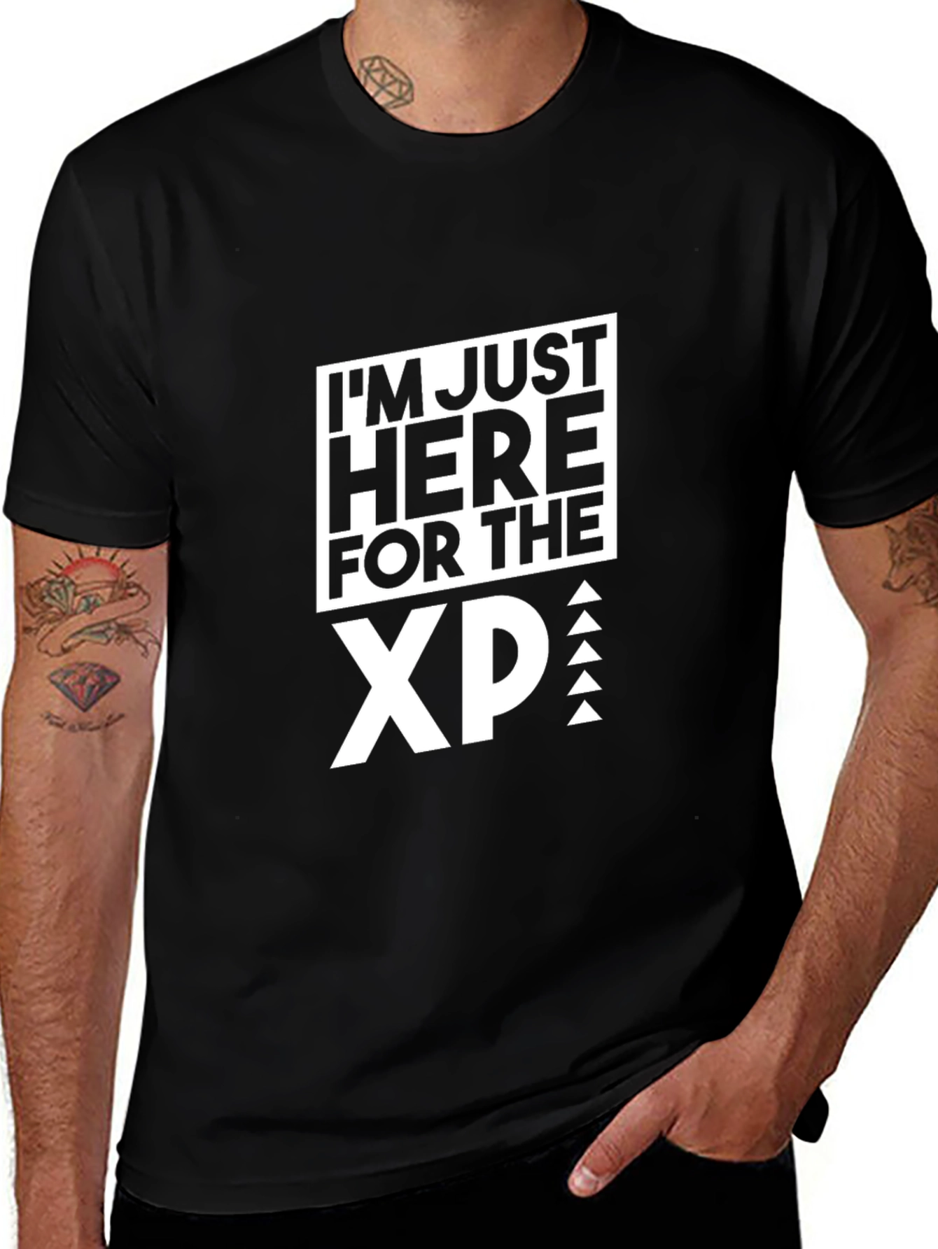 Gamer XP T-Shirt - Level Up Your Style