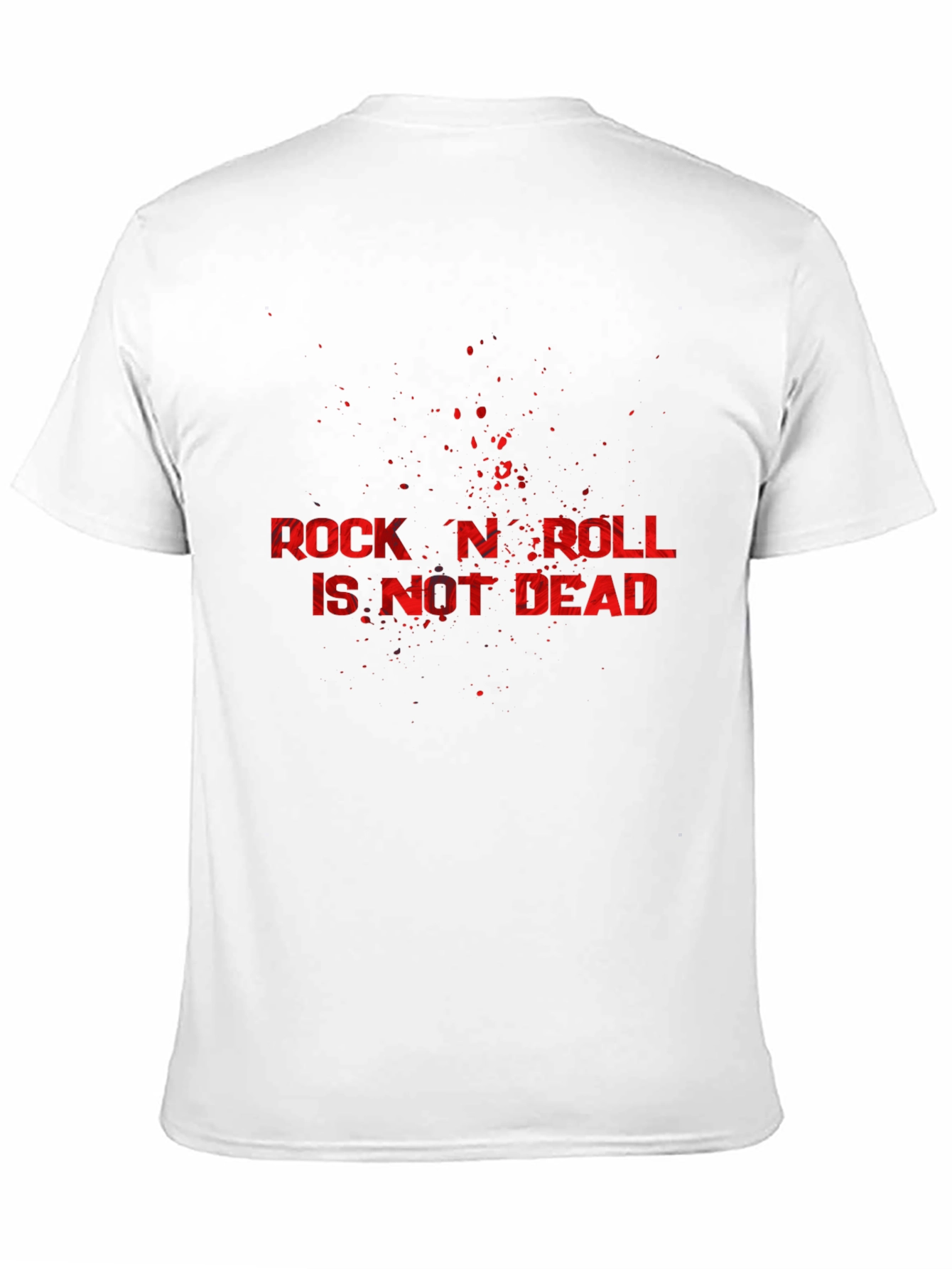 Rock N Roll Is Not Dead Black T-Shirt
