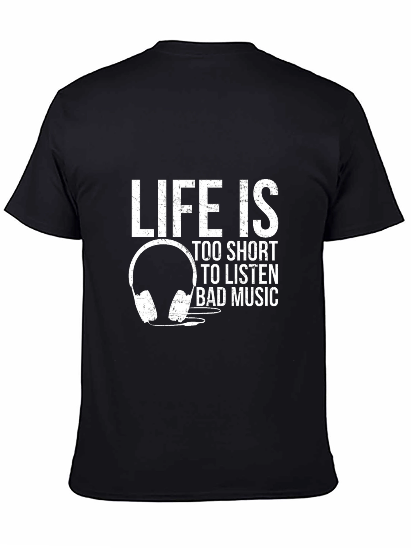 Life Is Too Short Music T-Shirt