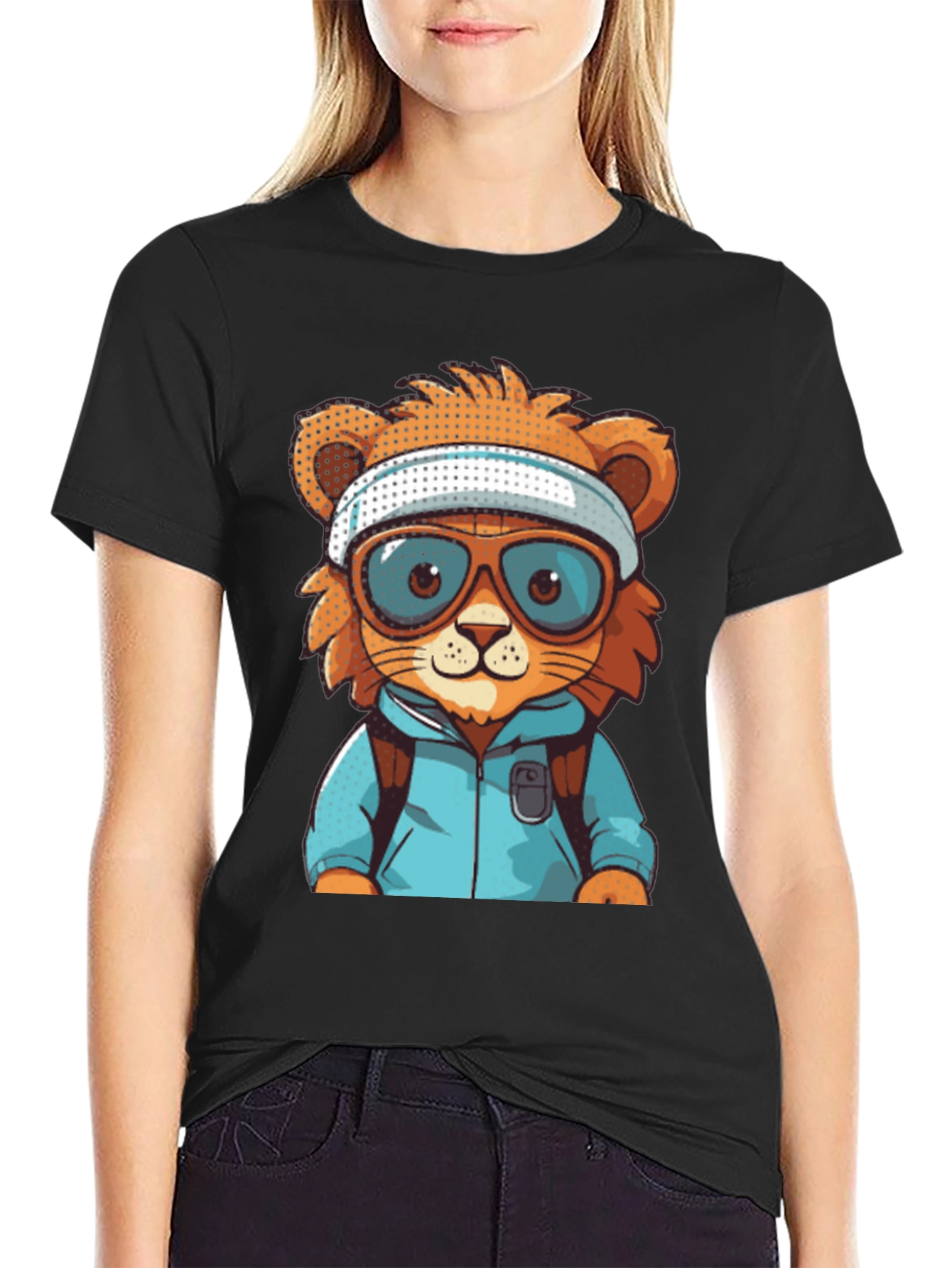 Cartoon Lion T-Shirt