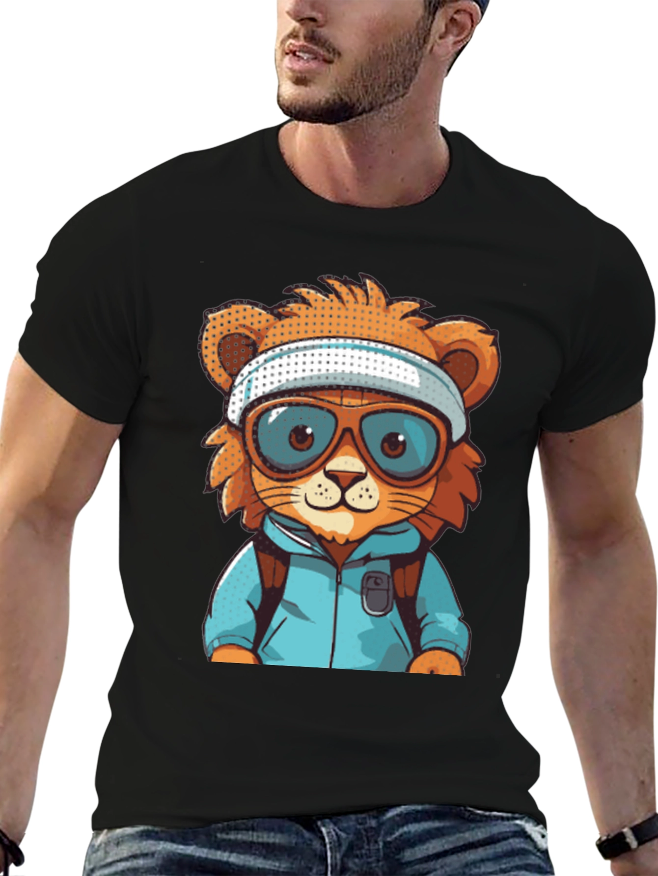 Cartoon Lion T-Shirt