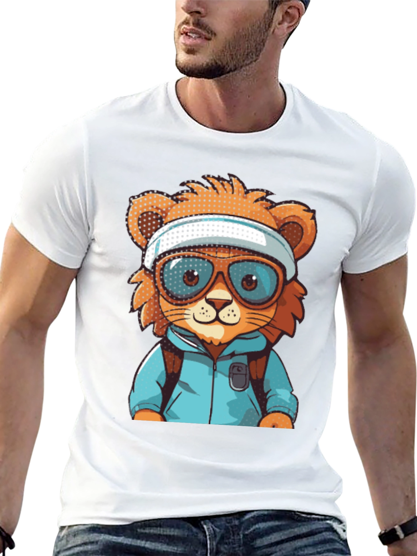 Cartoon Lion T-Shirt