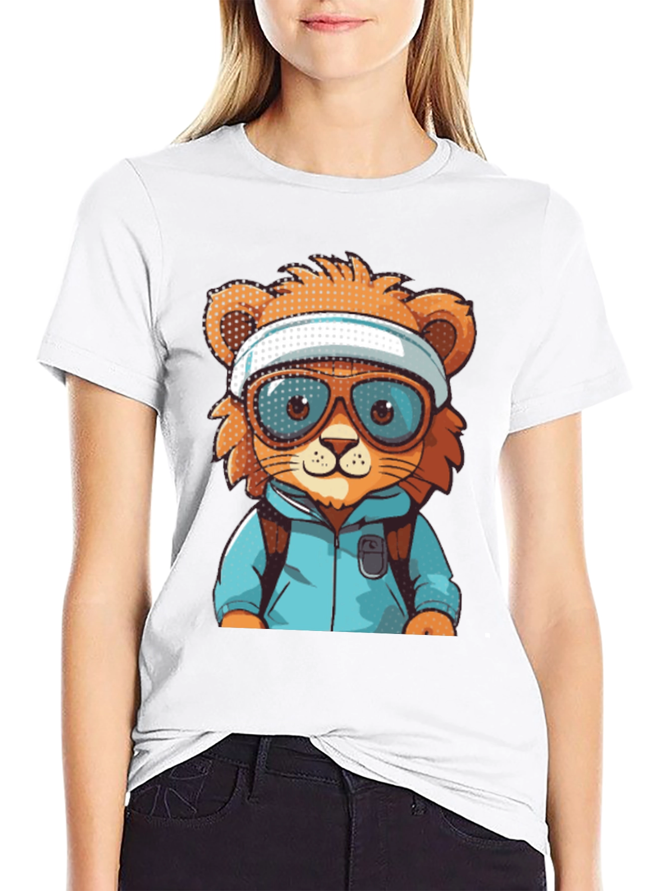 Cartoon Lion T-Shirt