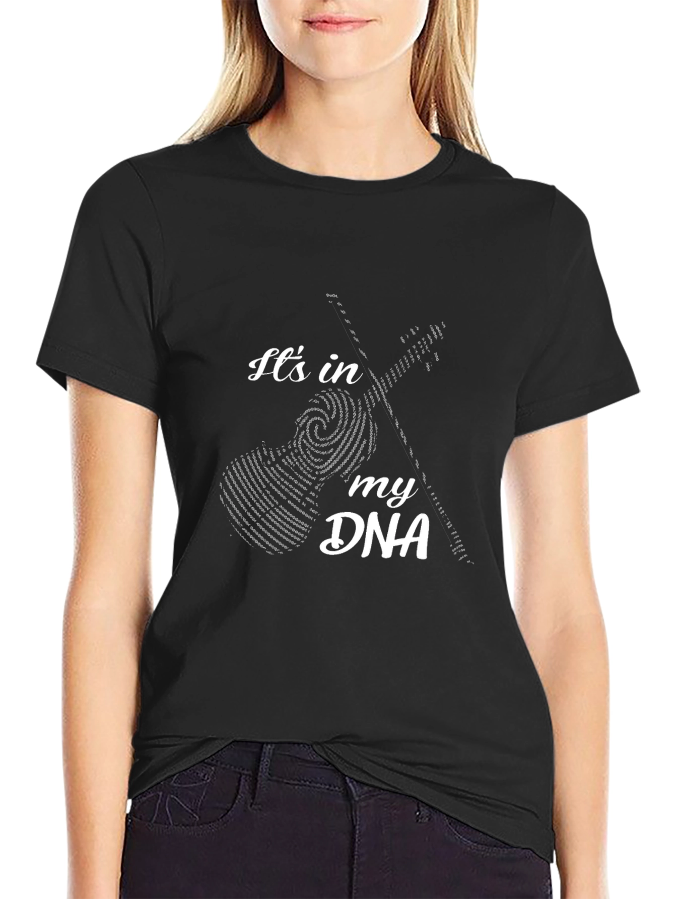 Musicians DNA Black T-Shirt