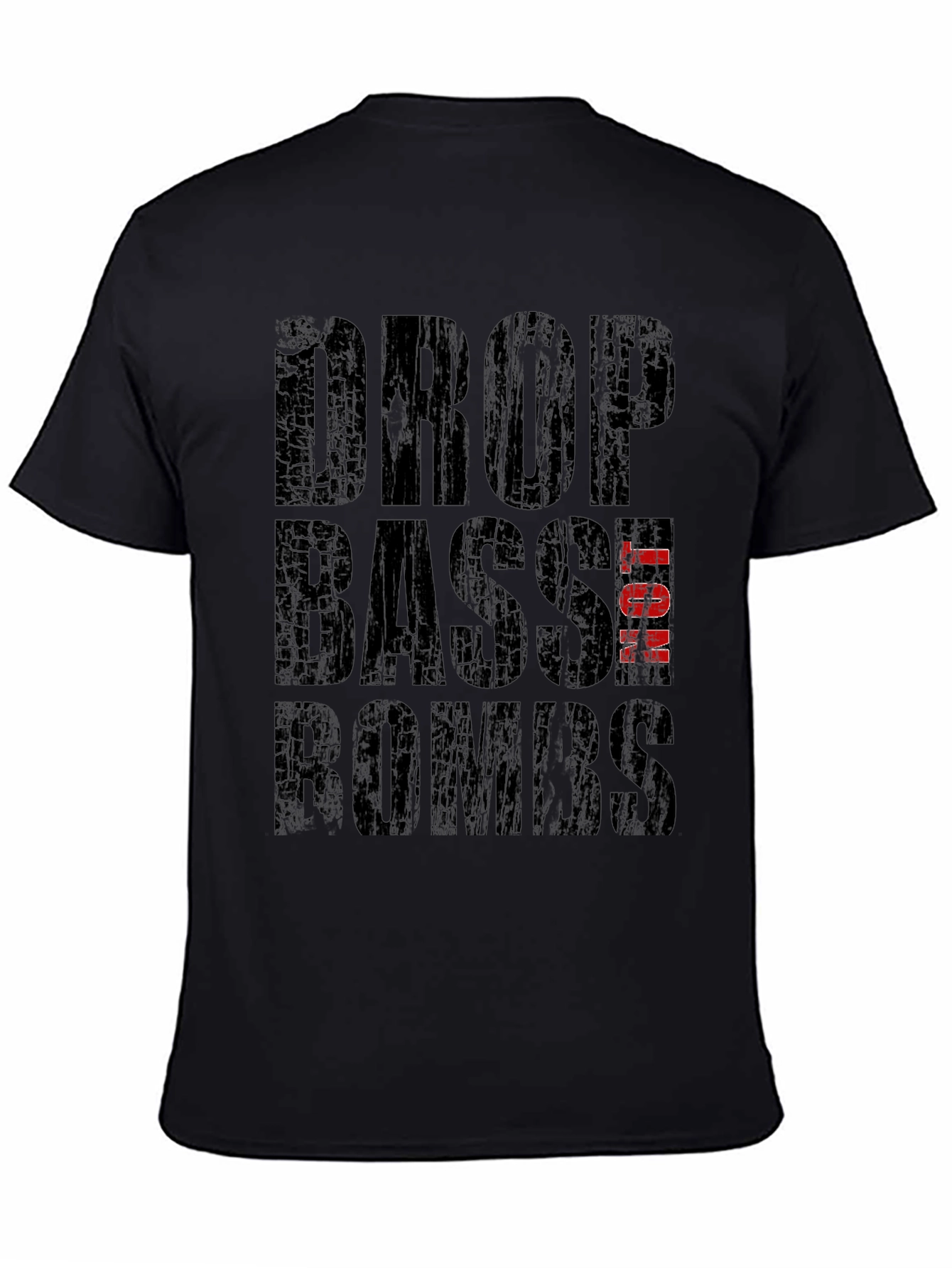 Drop Bass Bombs Graphic Tee - Black