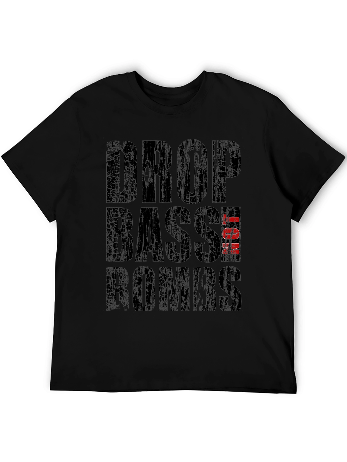 Drop Bass Bombs Graphic Tee - Black