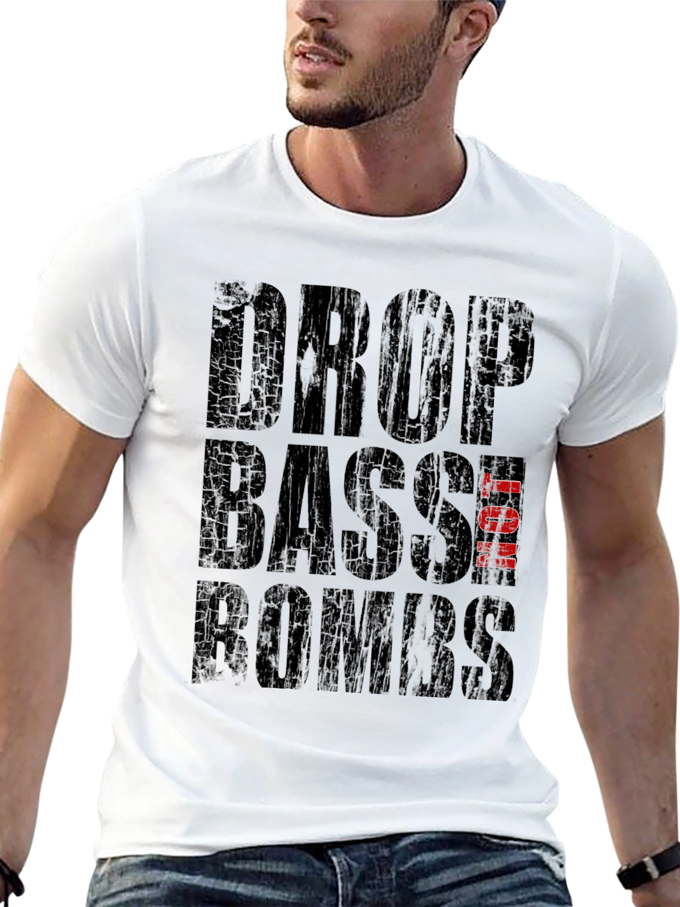 Drop Bass Bombs Graphic Tee - Black