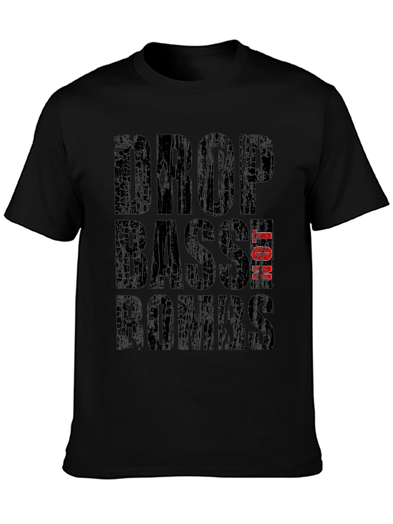 Drop Bass Bombs Graphic Tee - Black