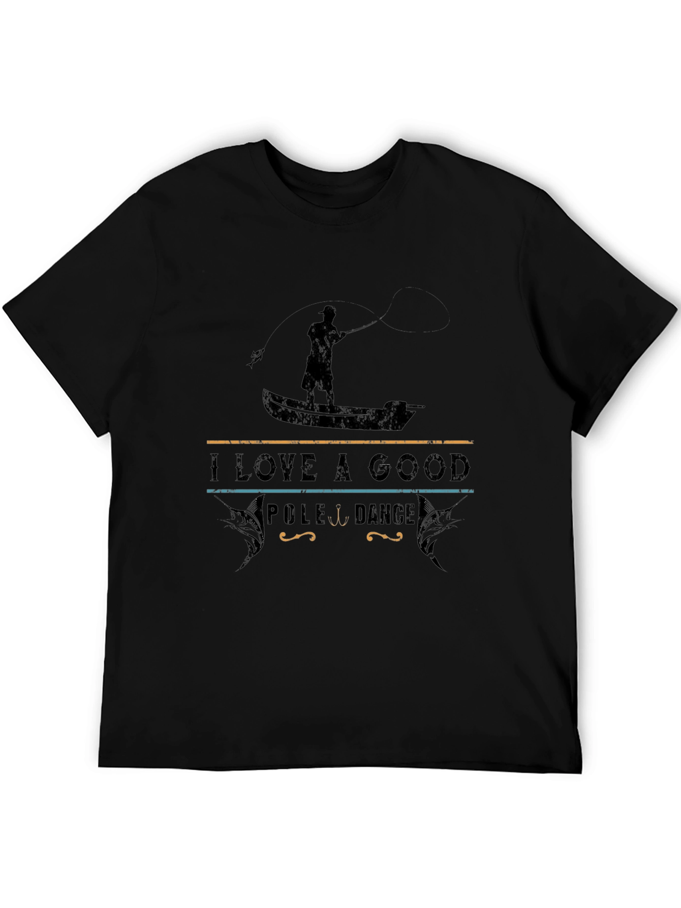 I Love a Good Pole Dance Funny Fishing T-Shirt