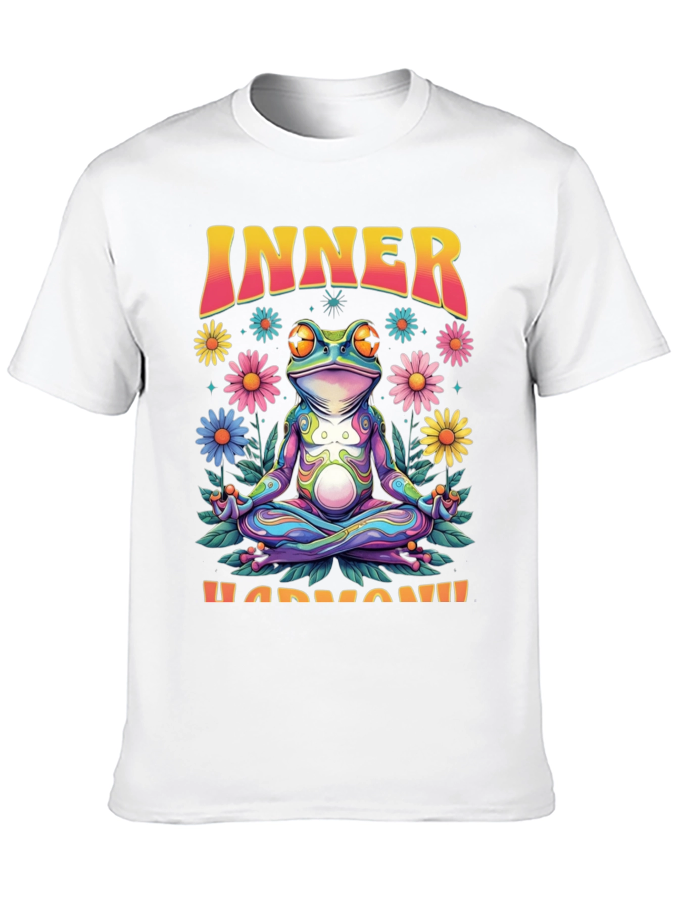 Inner Harmony Frog Graphic T-Shirt