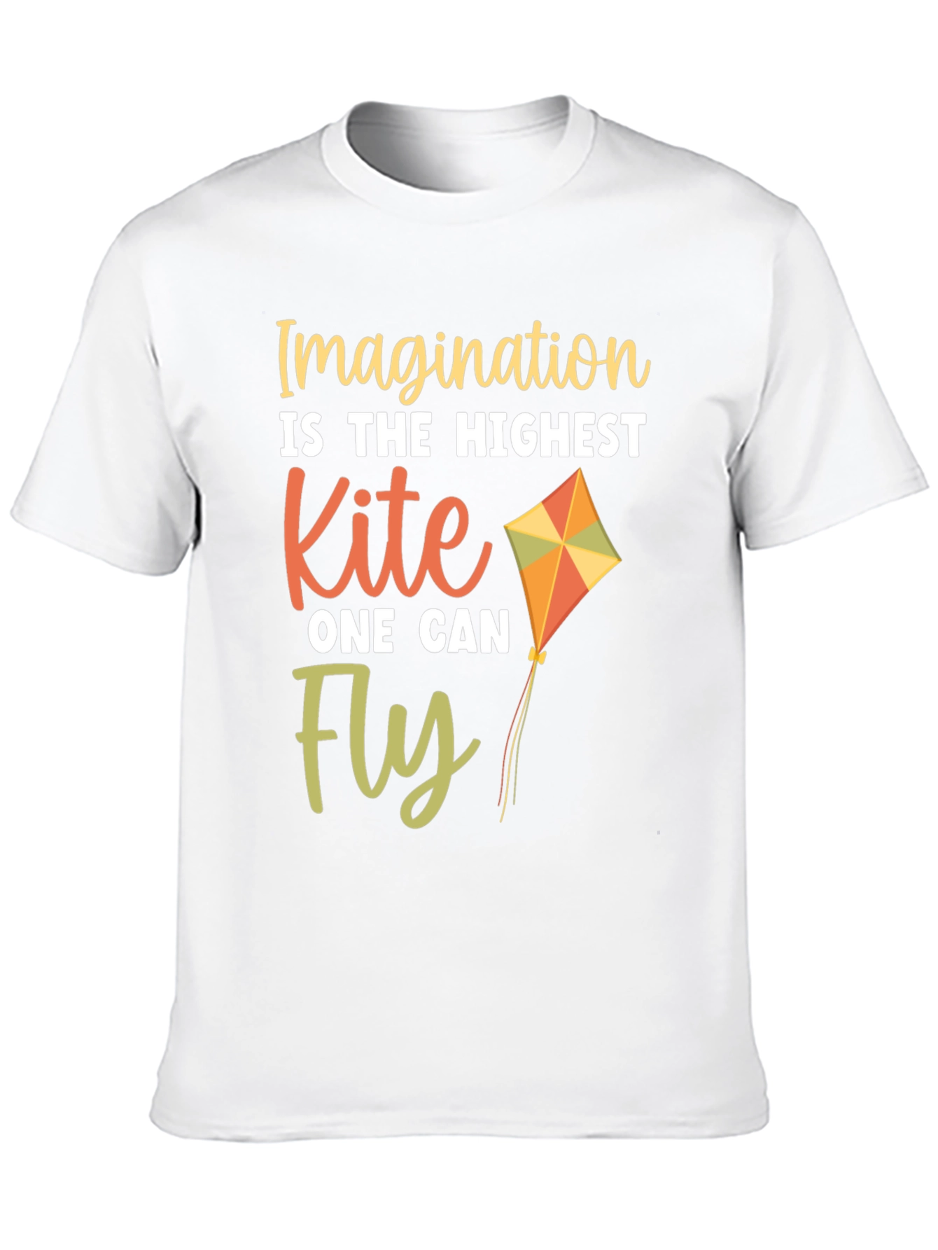 Imagination Kite Graphic T-Shirt - Black