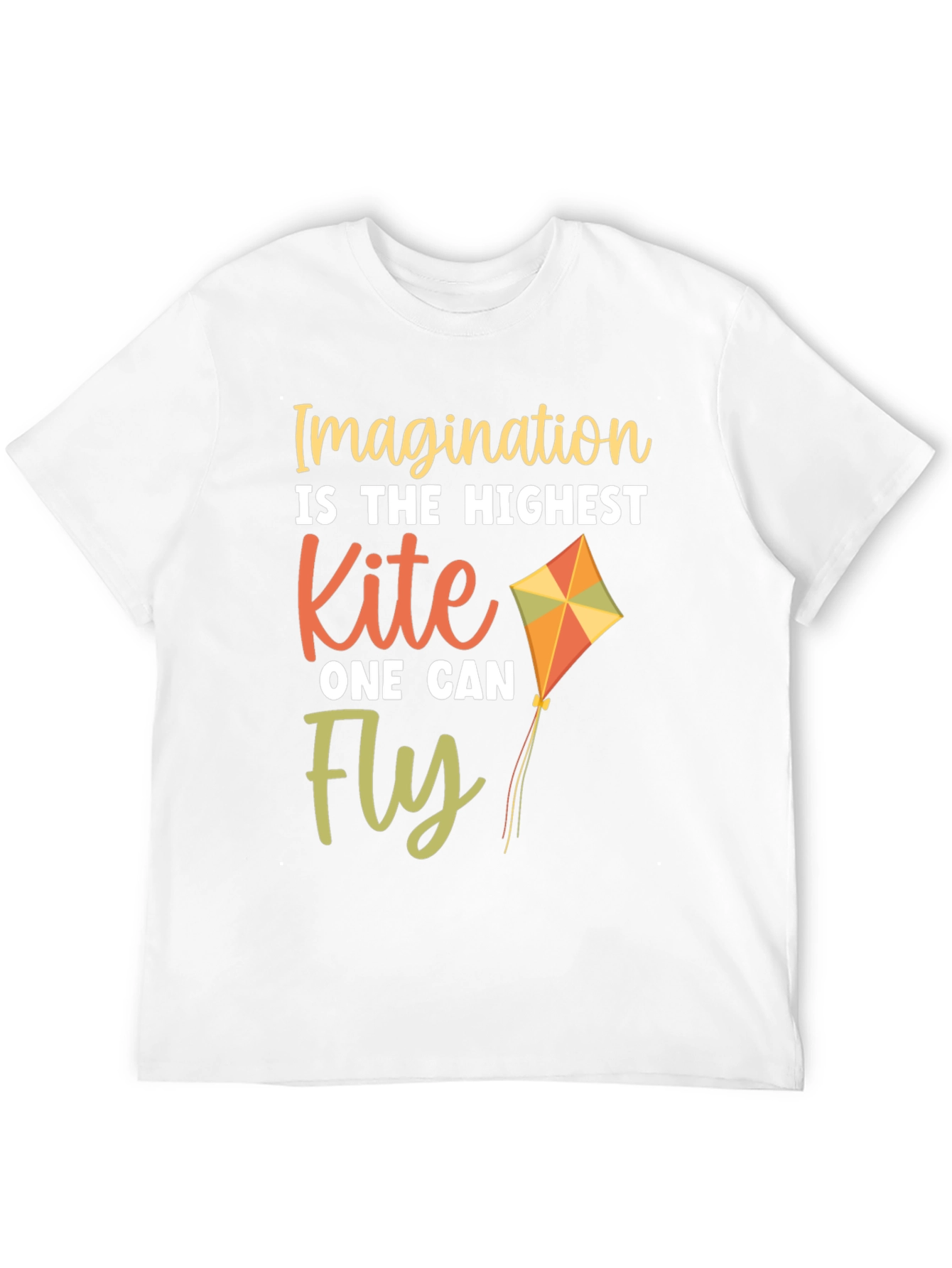 Imagination Kite Graphic T-Shirt - Black