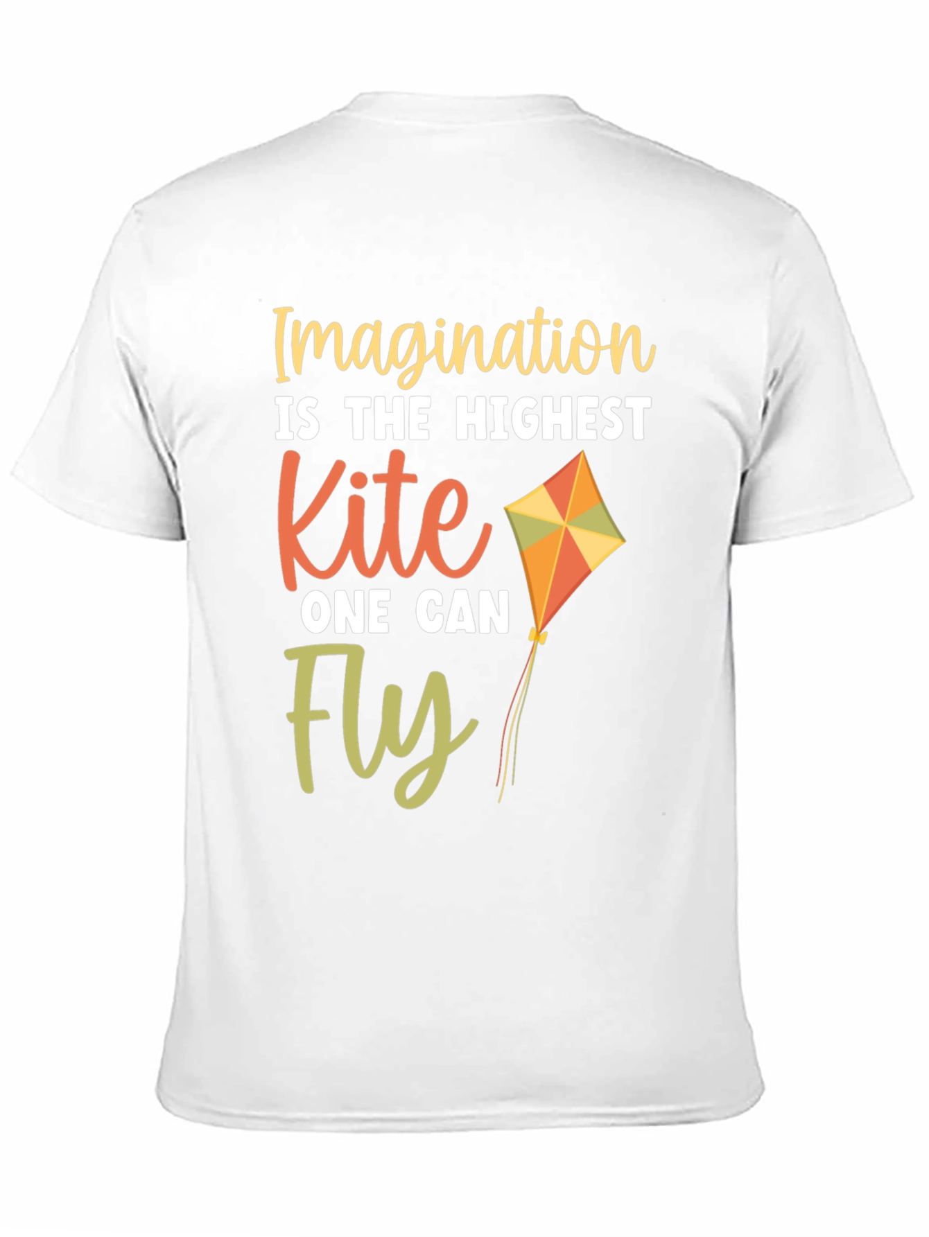 Imagination Kite Graphic T-Shirt - Black