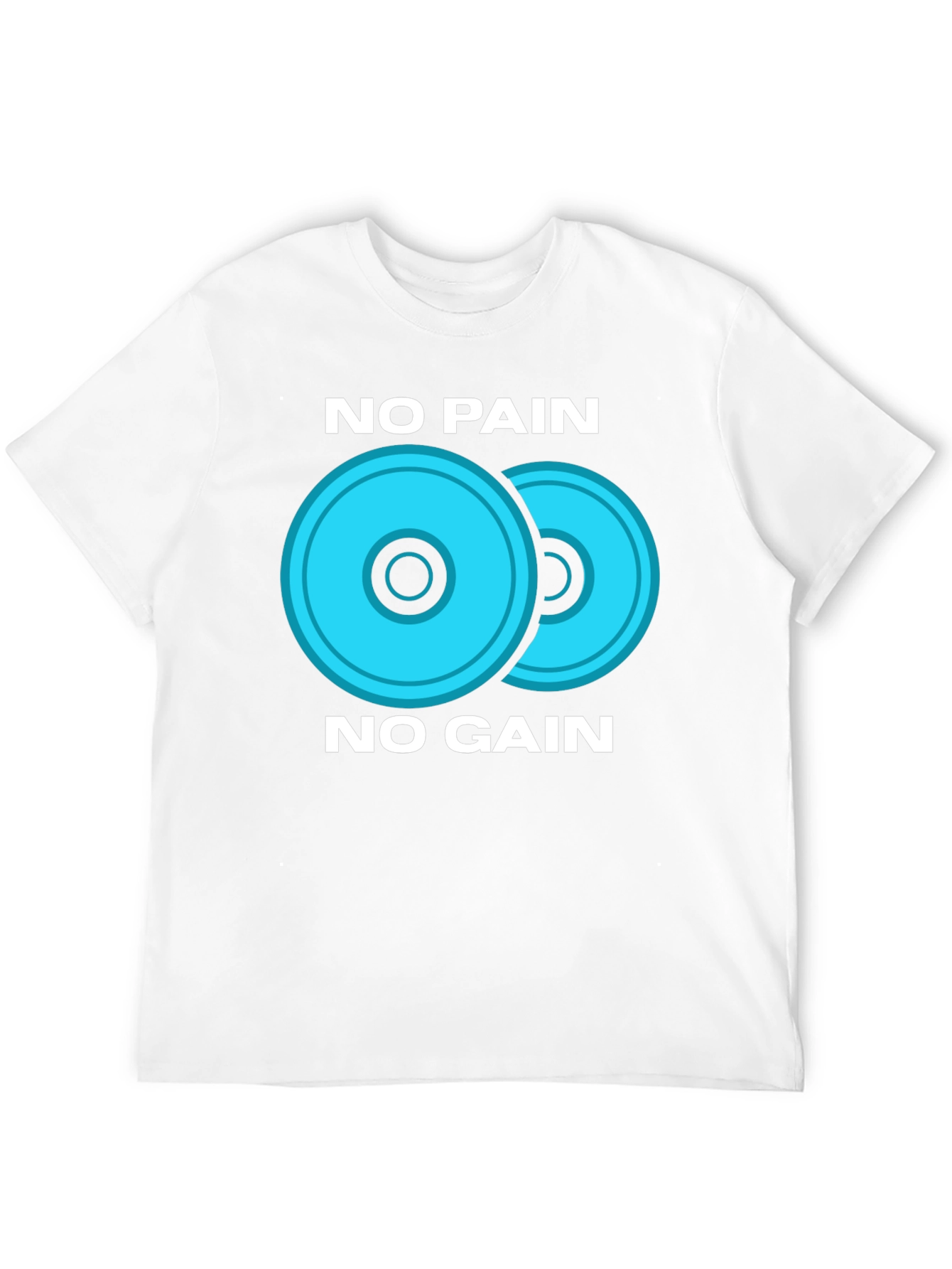 No Pain No Gain Fitness T-Shirt - Gym Motivation