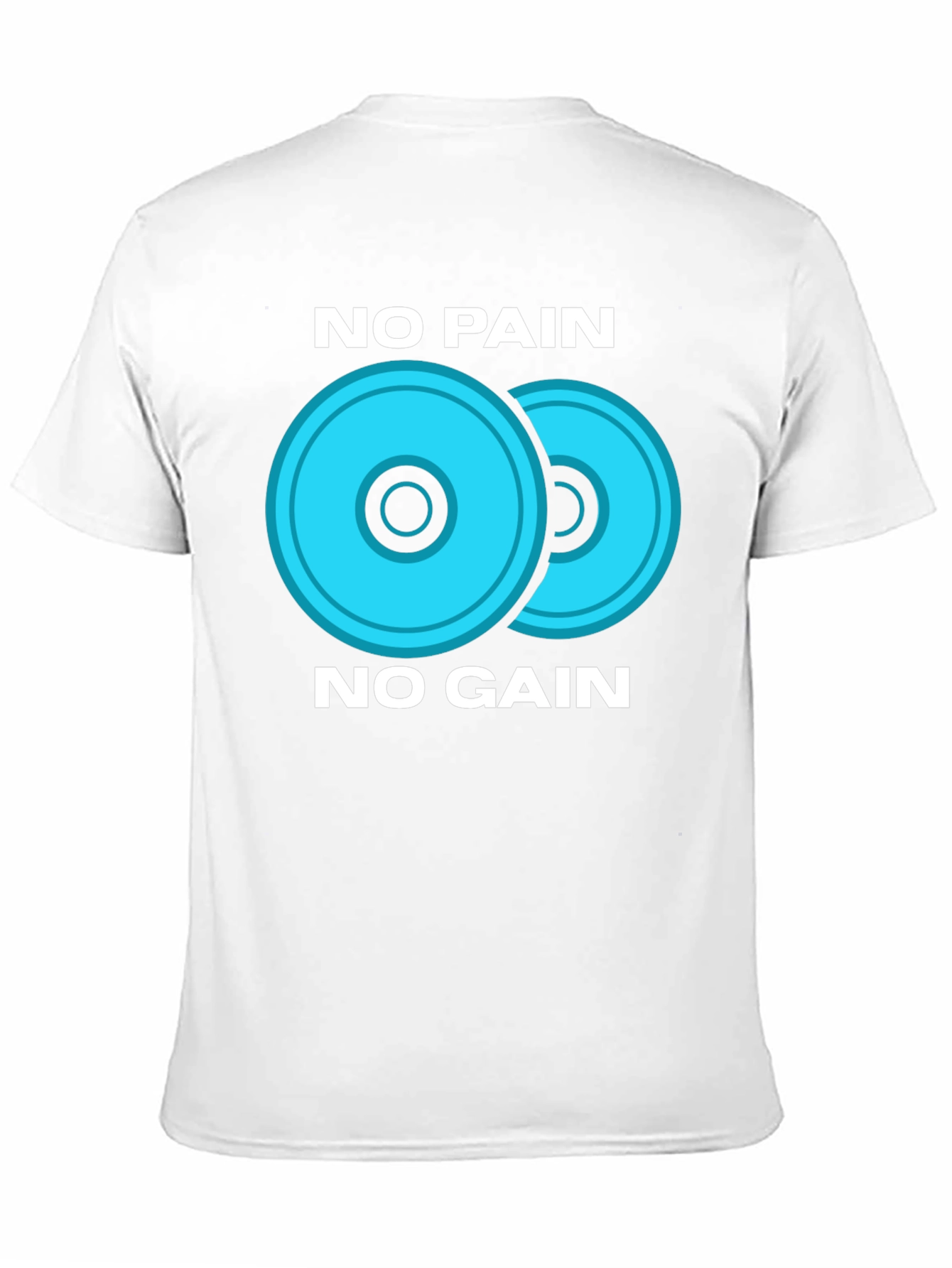 No Pain No Gain Fitness T-Shirt - Gym Motivation