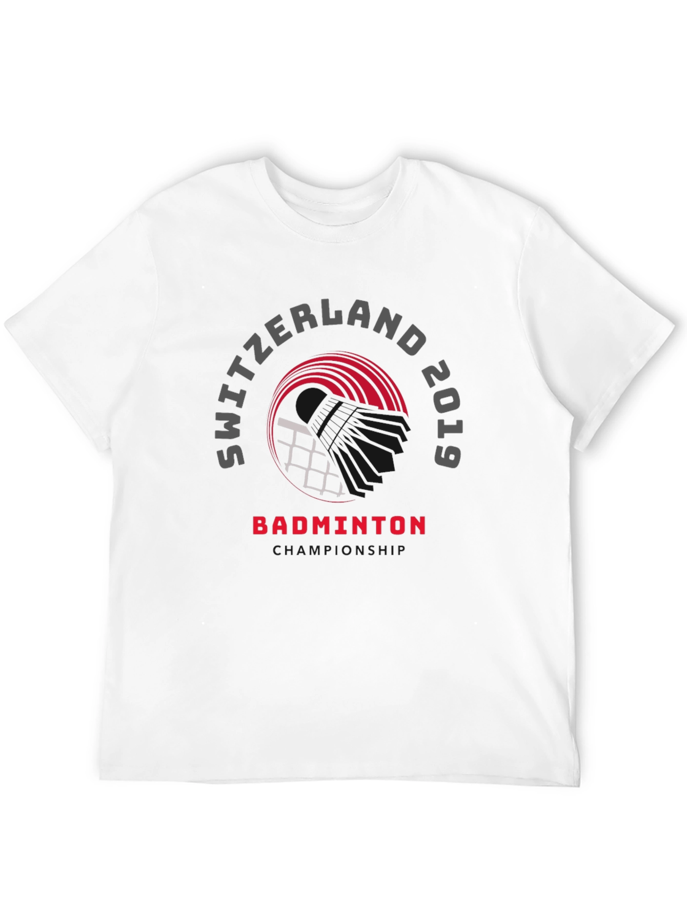 Switzerland Badminton 2019 T-Shirt