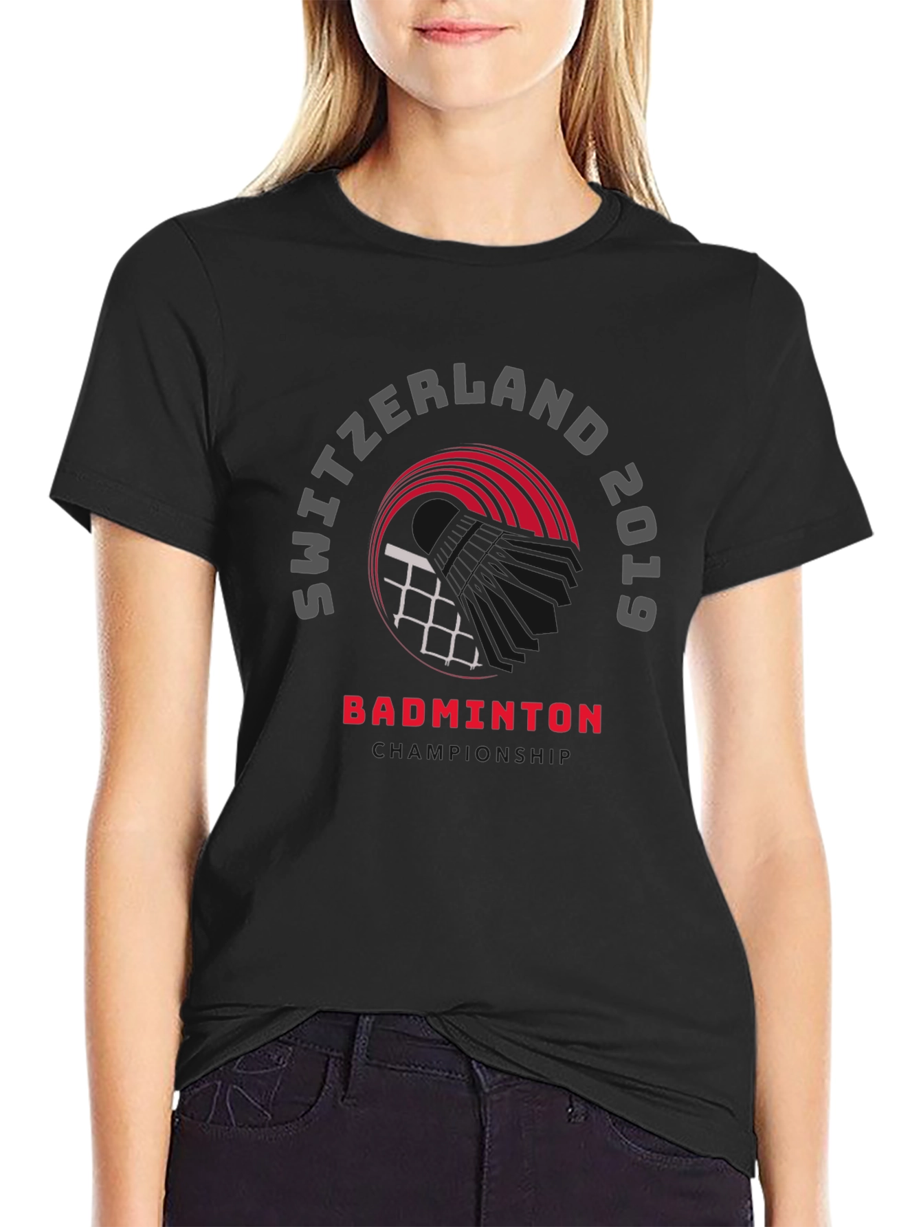 Switzerland Badminton 2019 T-Shirt