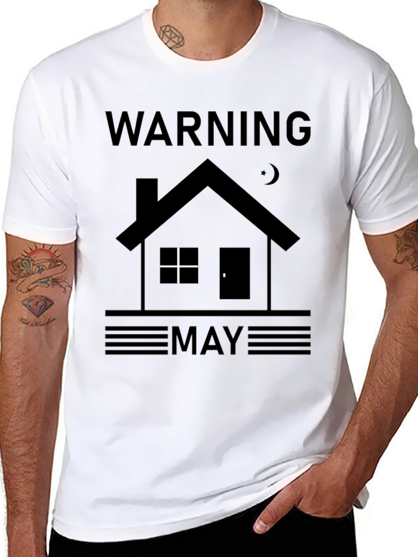 Warning May Start Talking About Houses T-Shirt