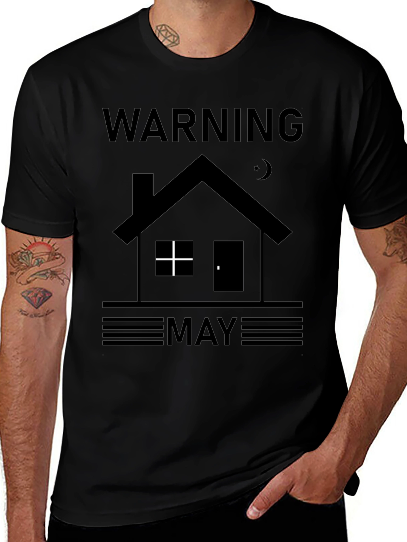 Warning May Start Talking About Houses T-Shirt