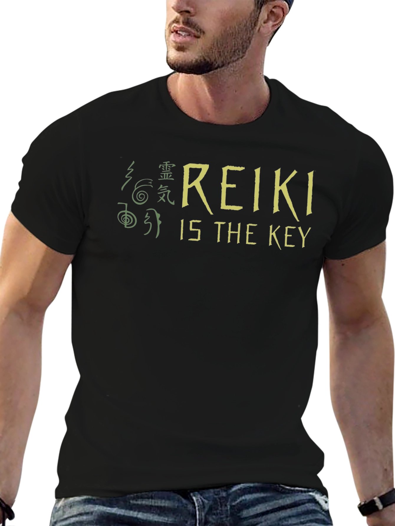 Reiki is the Key T-Shirt - Spiritual Healing Design