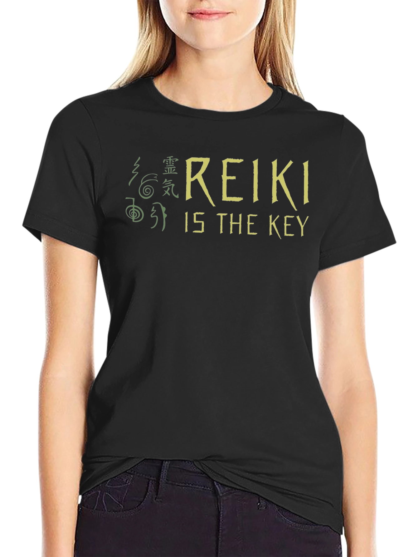 Reiki is the Key T-Shirt - Spiritual Healing Design
