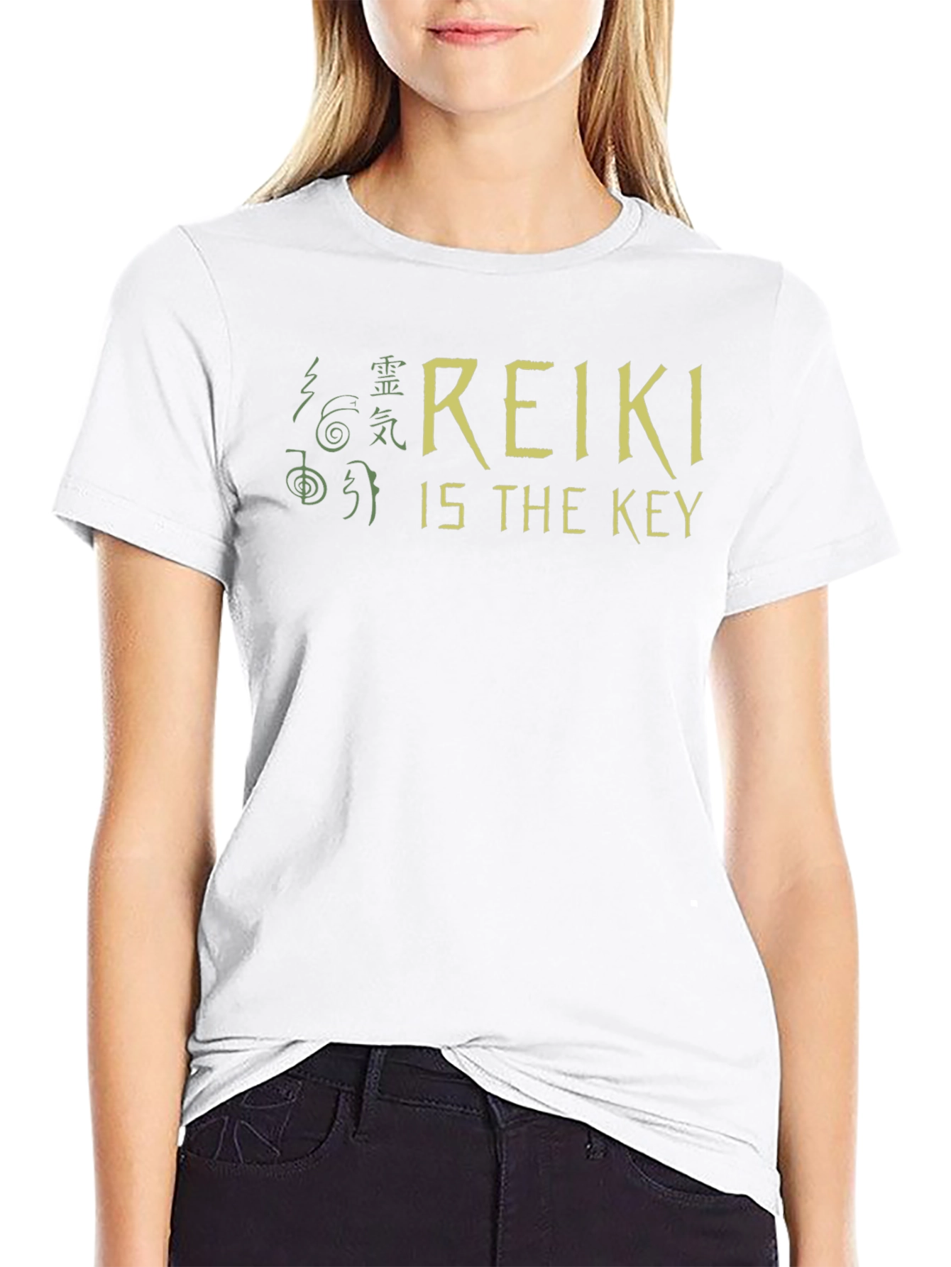 Reiki is the Key T-Shirt - Spiritual Healing Design