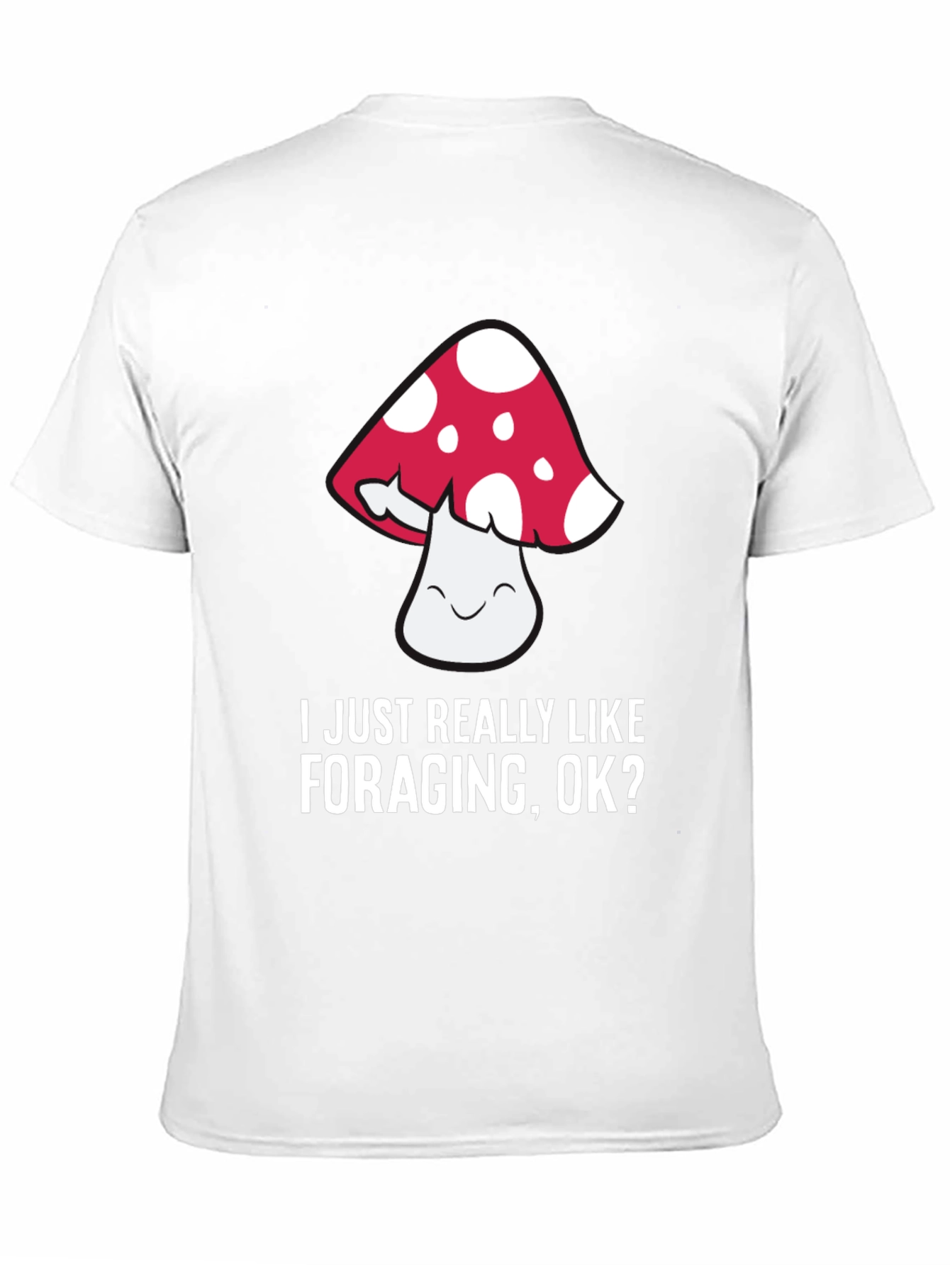 Mushroom Foraging Graphic T-Shirt