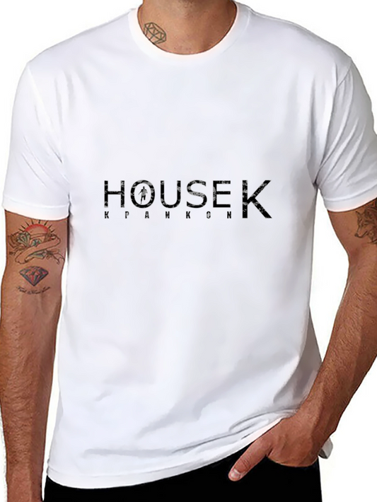 HOUSEK Graphic Black T-Shirt