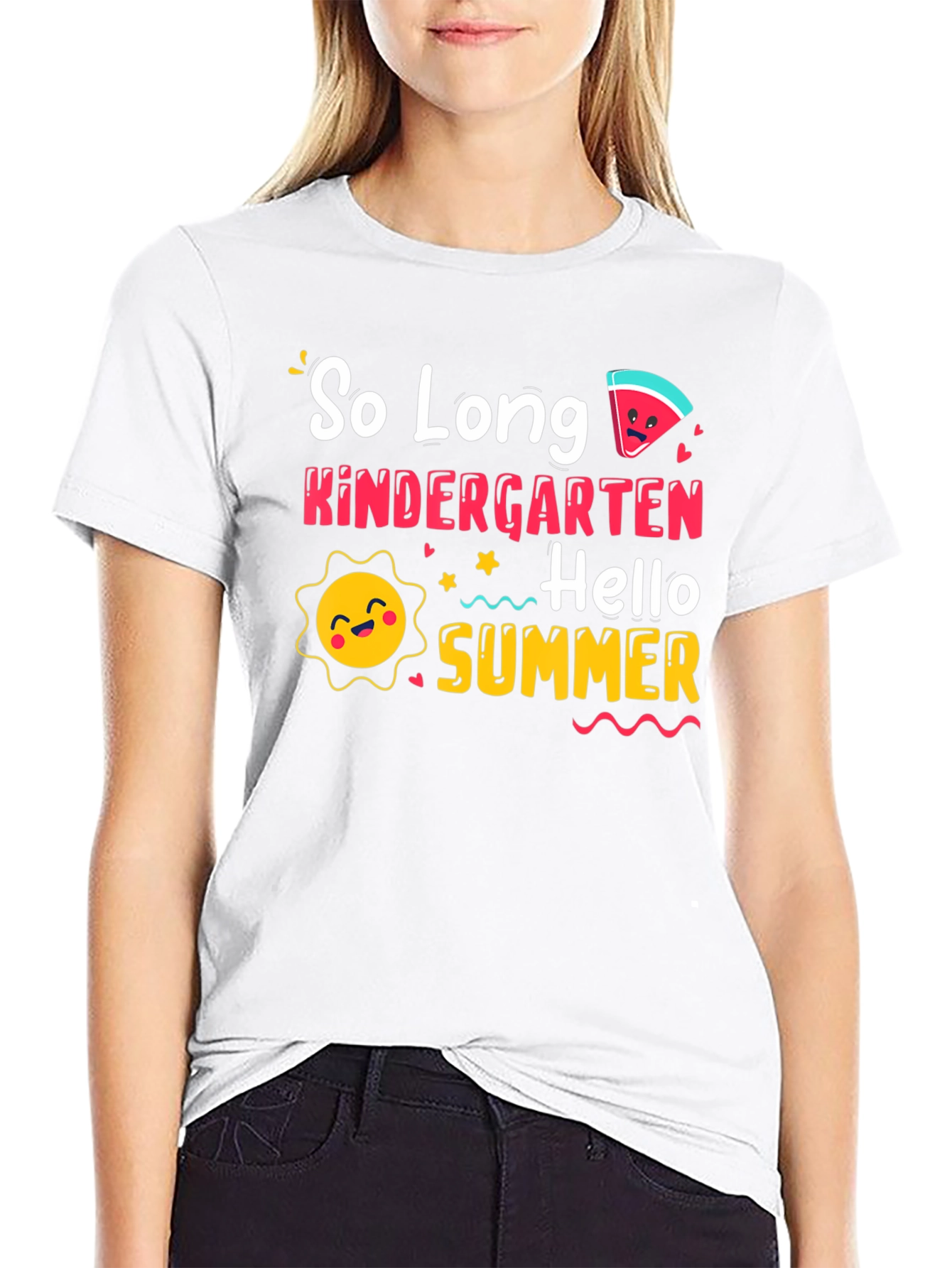 So Long Kindergarten Hello Summer T-Shirt