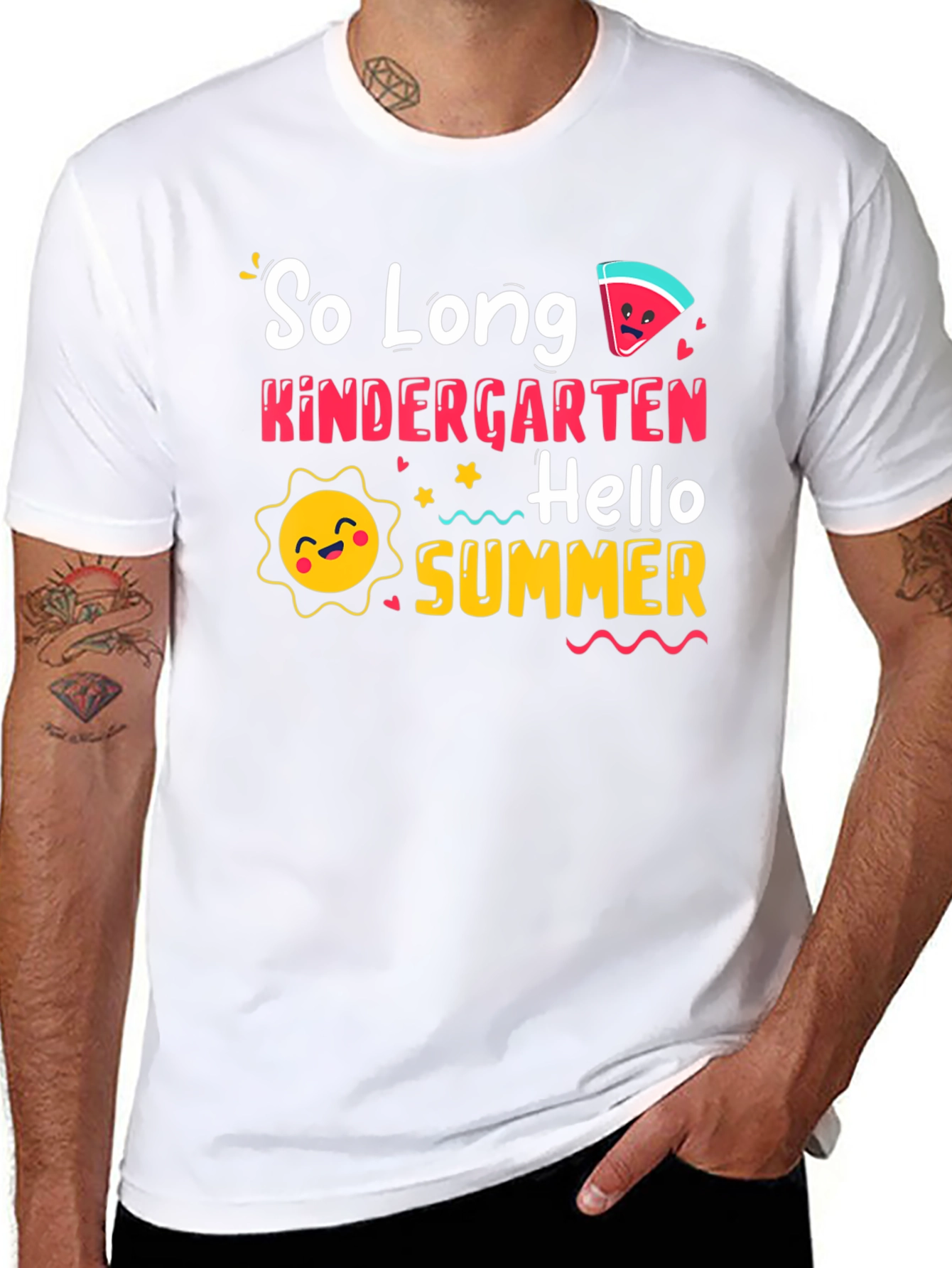 So Long Kindergarten Hello Summer T-Shirt