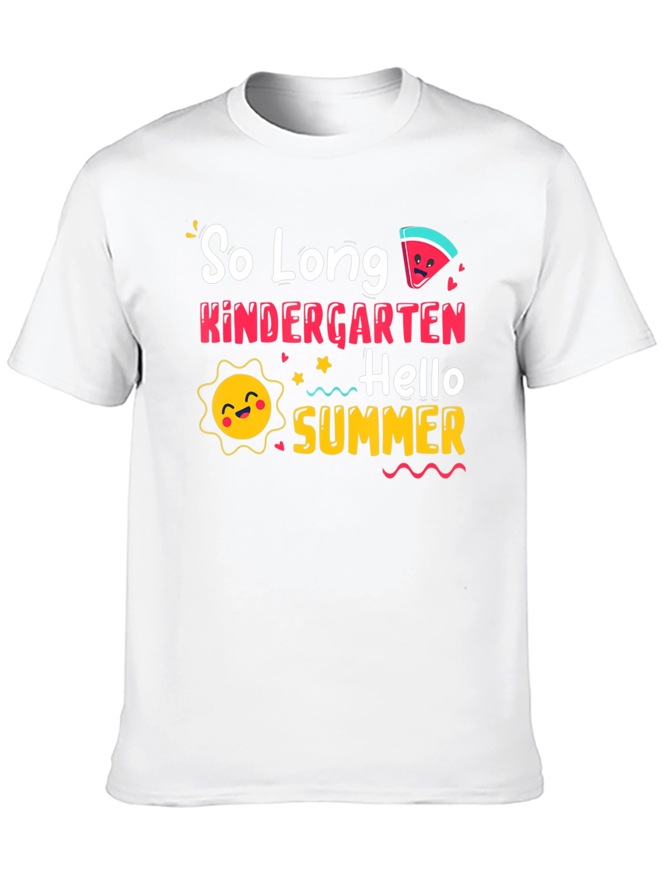 So Long Kindergarten Hello Summer T-Shirt