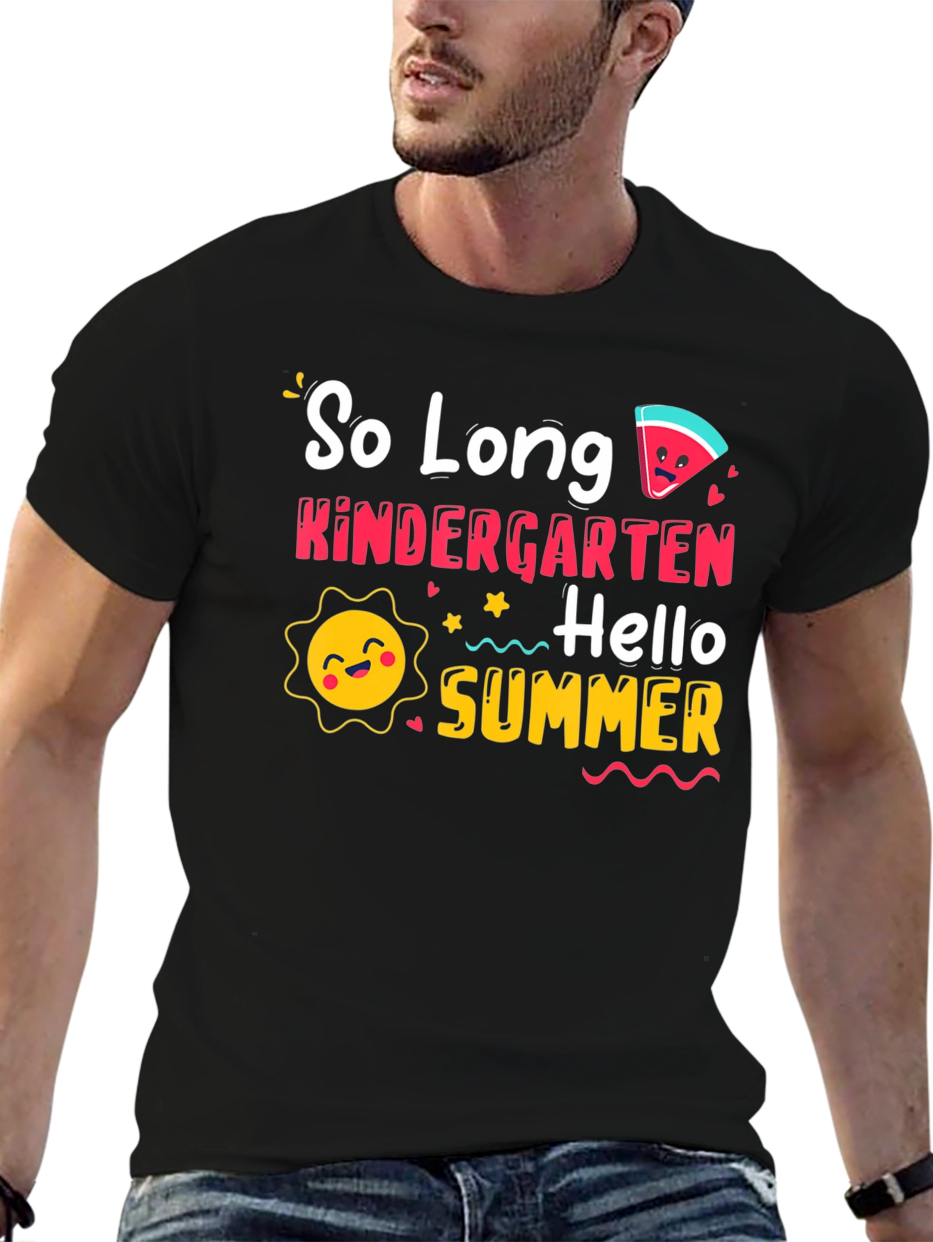 So Long Kindergarten Hello Summer T-Shirt