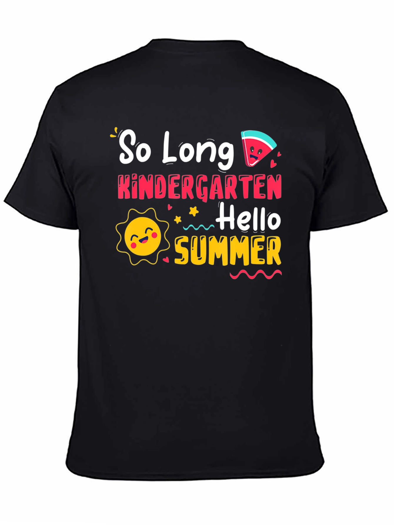 So Long Kindergarten Hello Summer T-Shirt