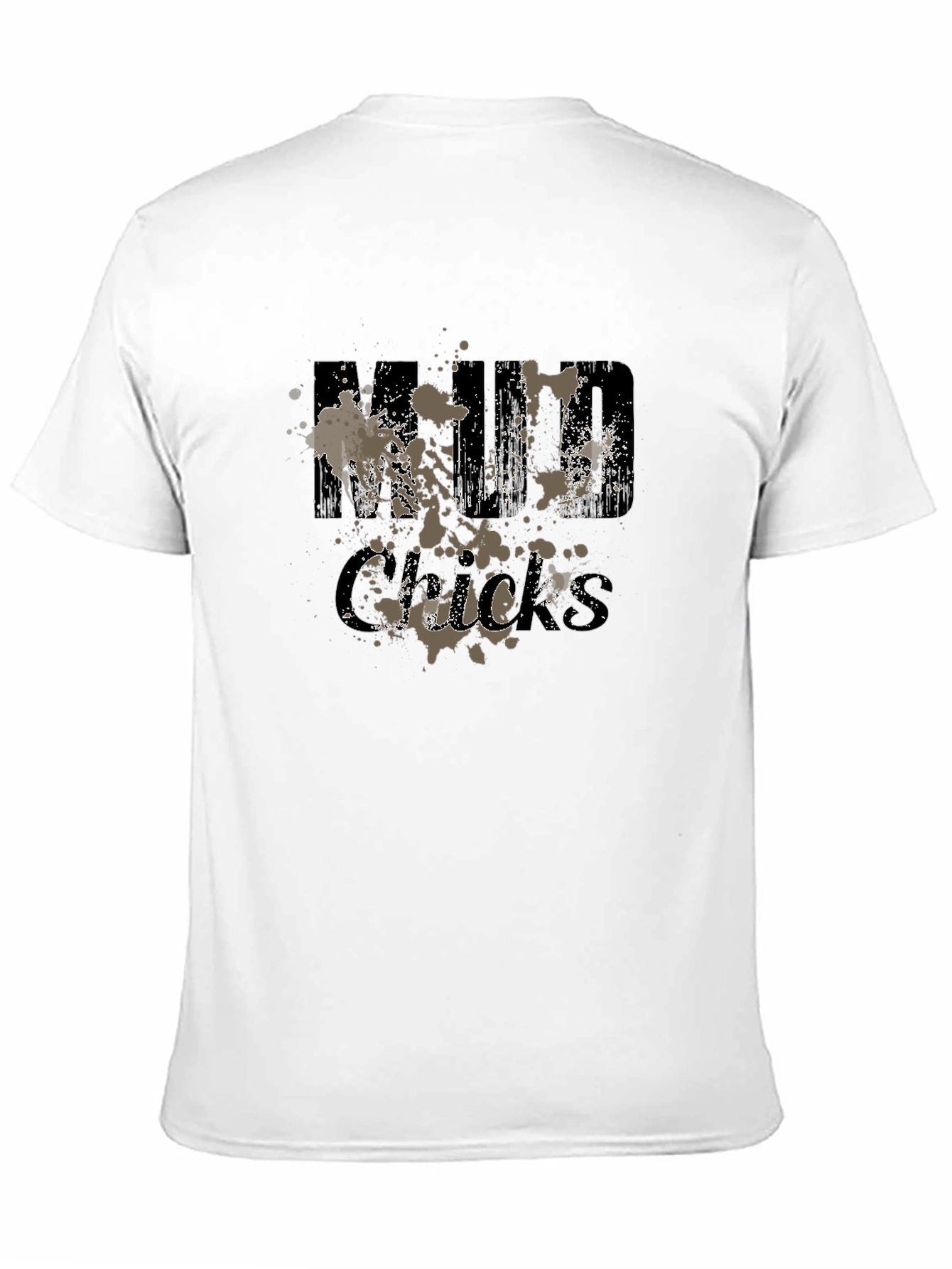 Mud Chicks Graphic Tee - Black Cotton Blend
