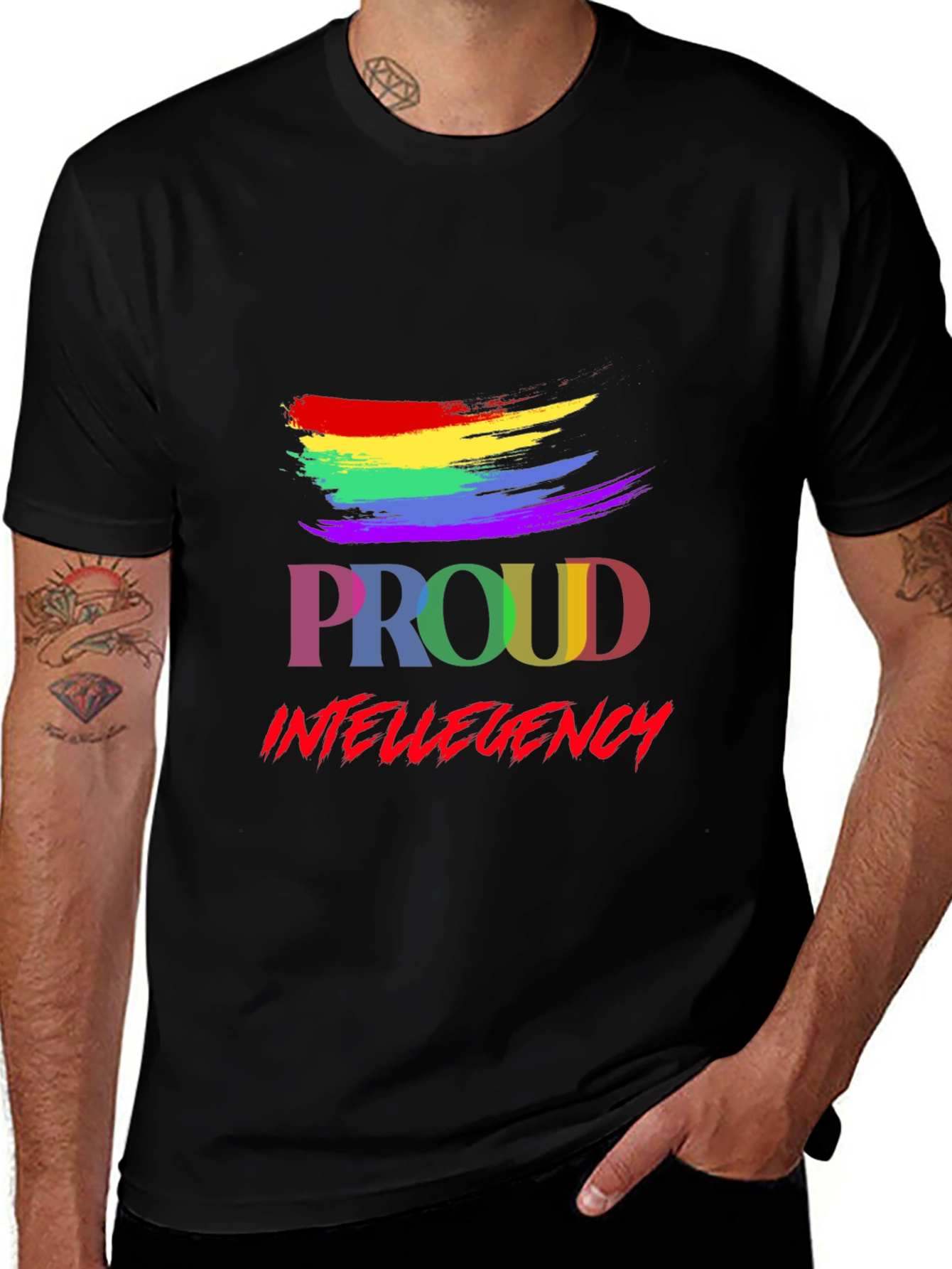 Proud Intellegency LGBTQ+ T-Shirt