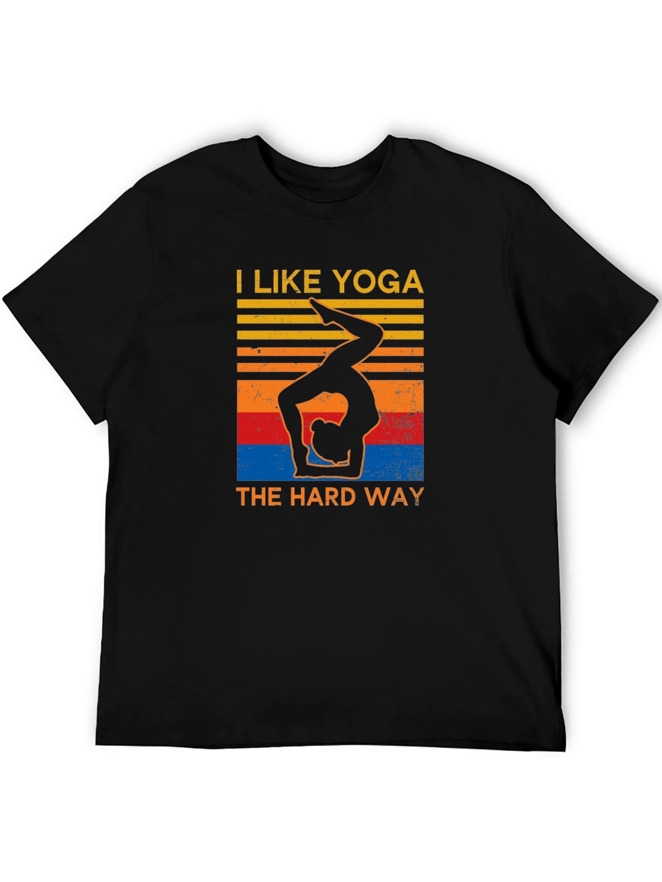 Yoga Hard Way Graphic T-Shirt