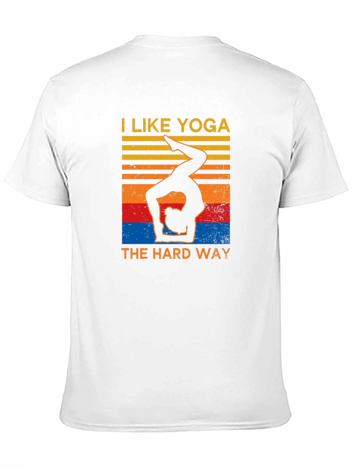 Yoga Hard Way Graphic T-Shirt