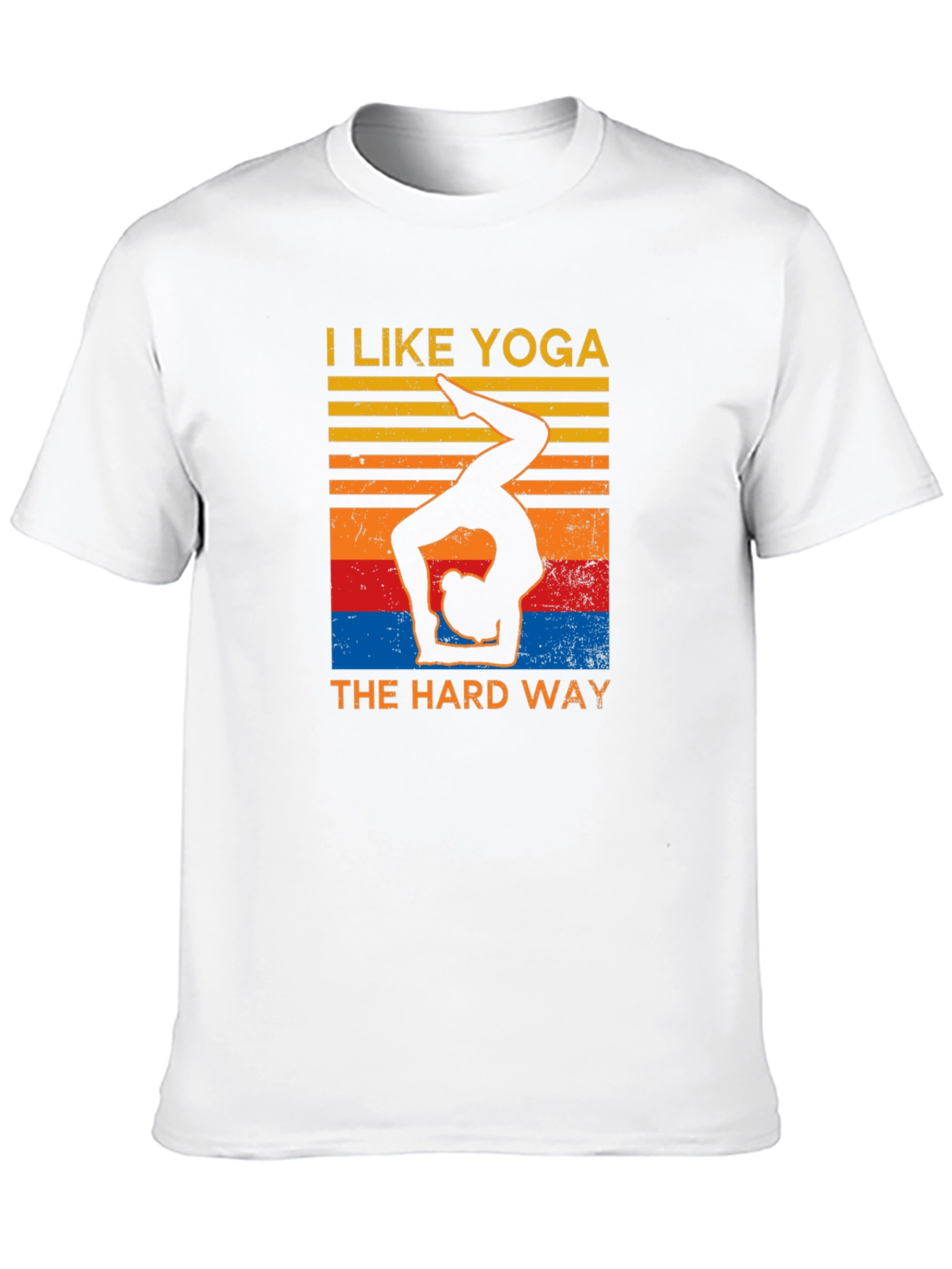 Yoga Hard Way Graphic T-Shirt